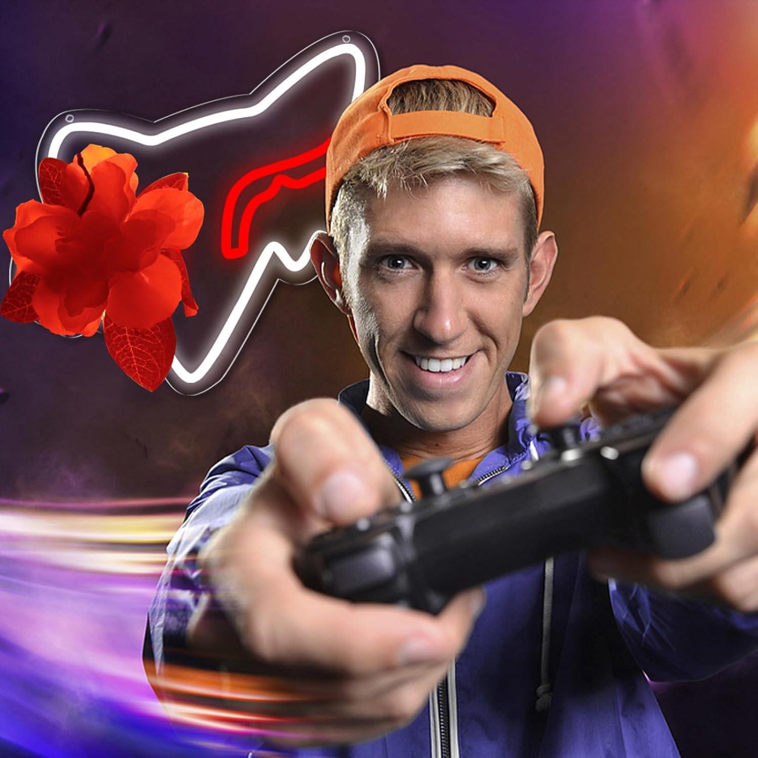 Cartel de Neón Fox AHlove 35.1x27.7cm LED Decoración