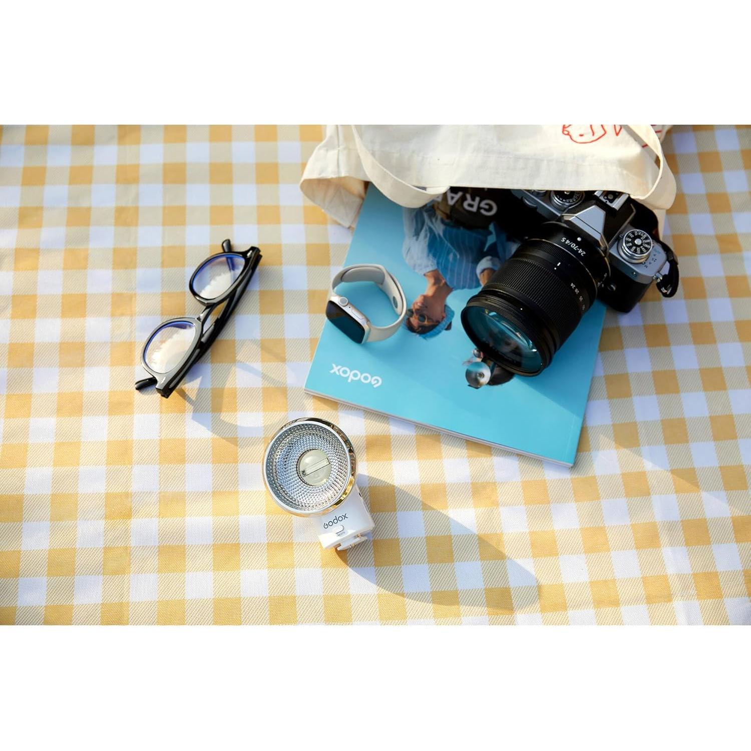 Flash Retro Godox Lux Elf para Fotografía - 400 Destellos