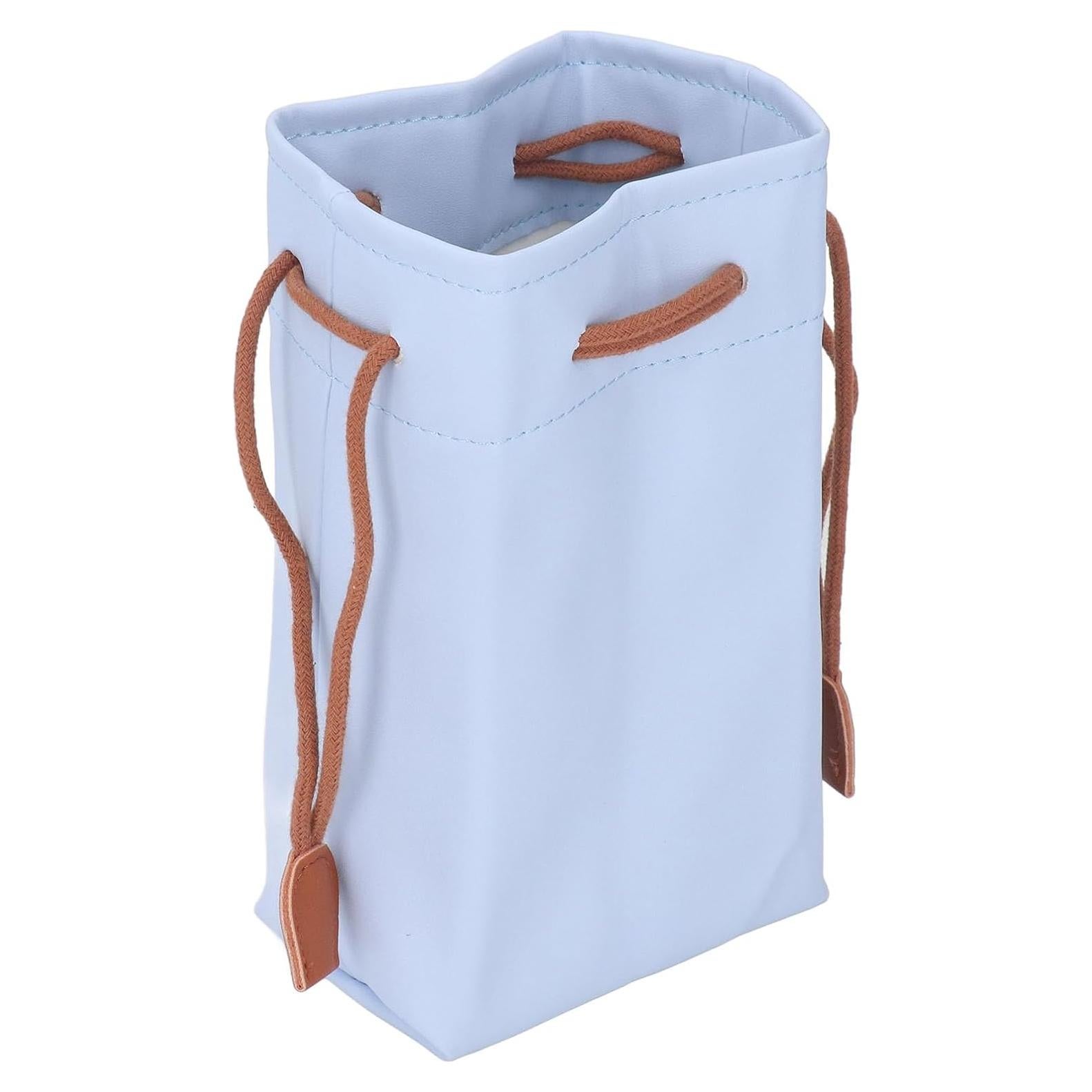 Funda de cámara Dpofirs azul, bolsa suave y compacta 19.5x11.5cm