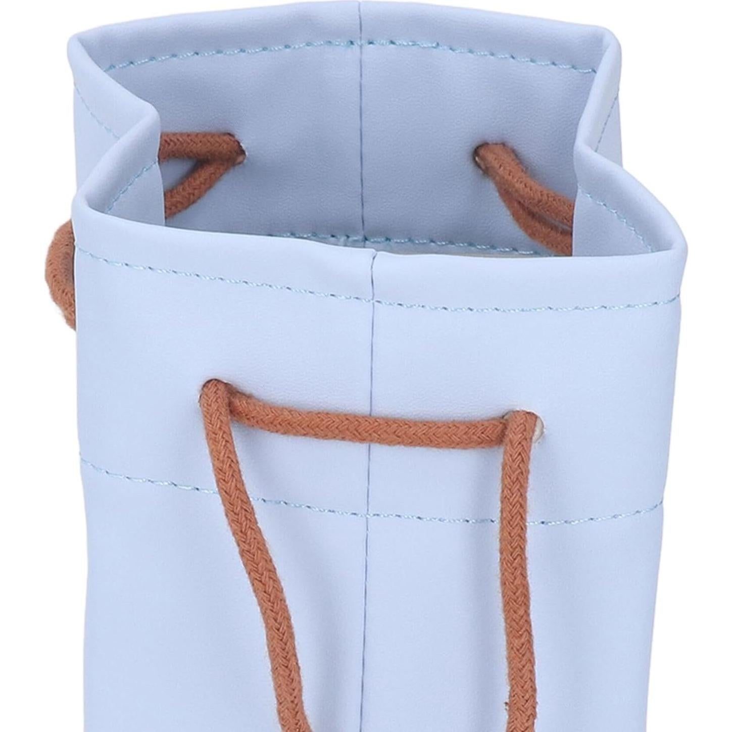 Funda de cámara Dpofirs azul, bolsa suave y compacta 19.5x11.5cm