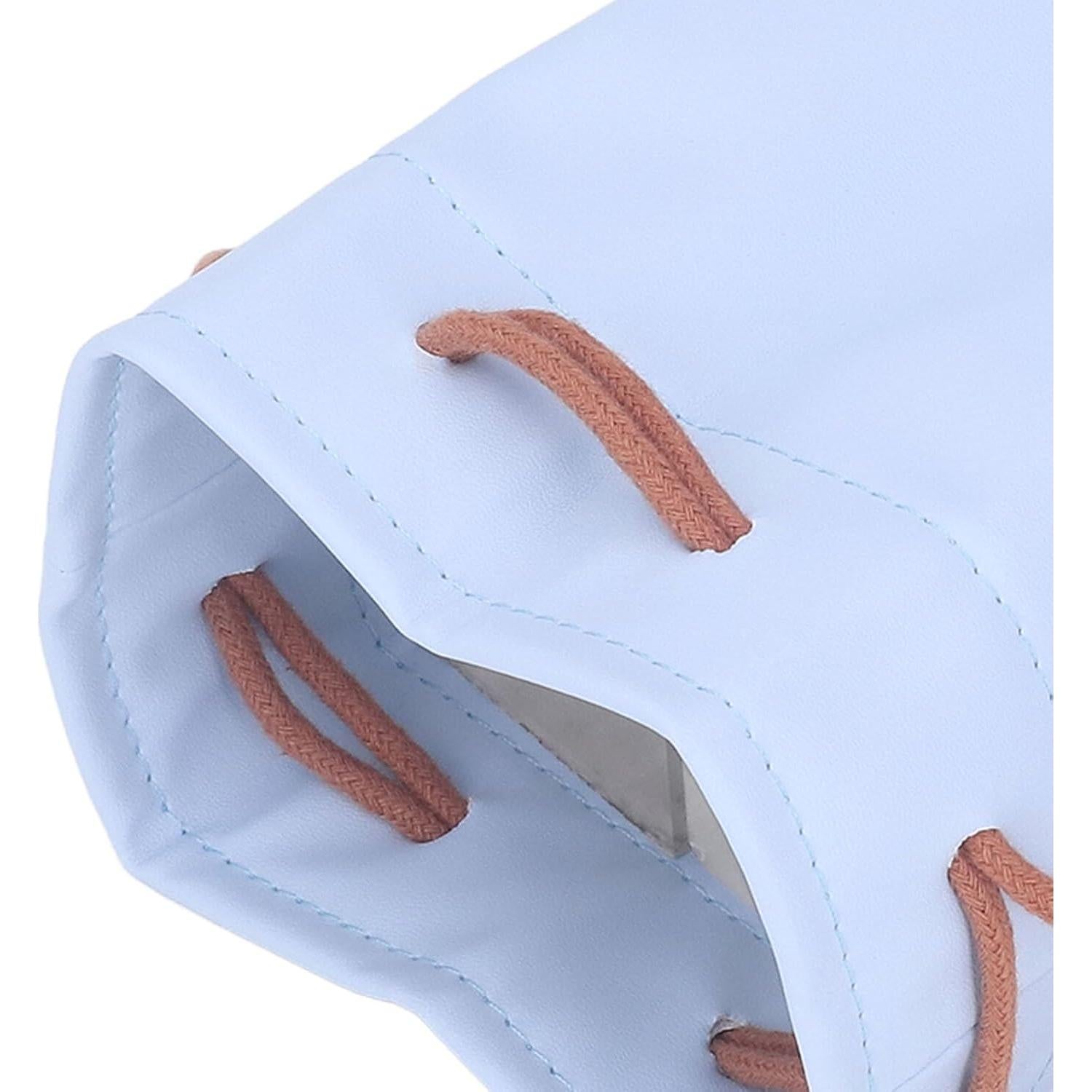 Funda de cámara Dpofirs azul, bolsa suave y compacta 19.5x11.5cm