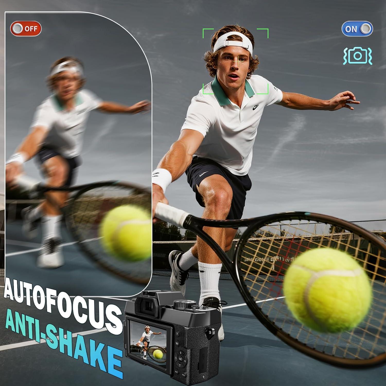 Cámara Digital G-Anica S100 4K 48MP Compacta para Vlogging