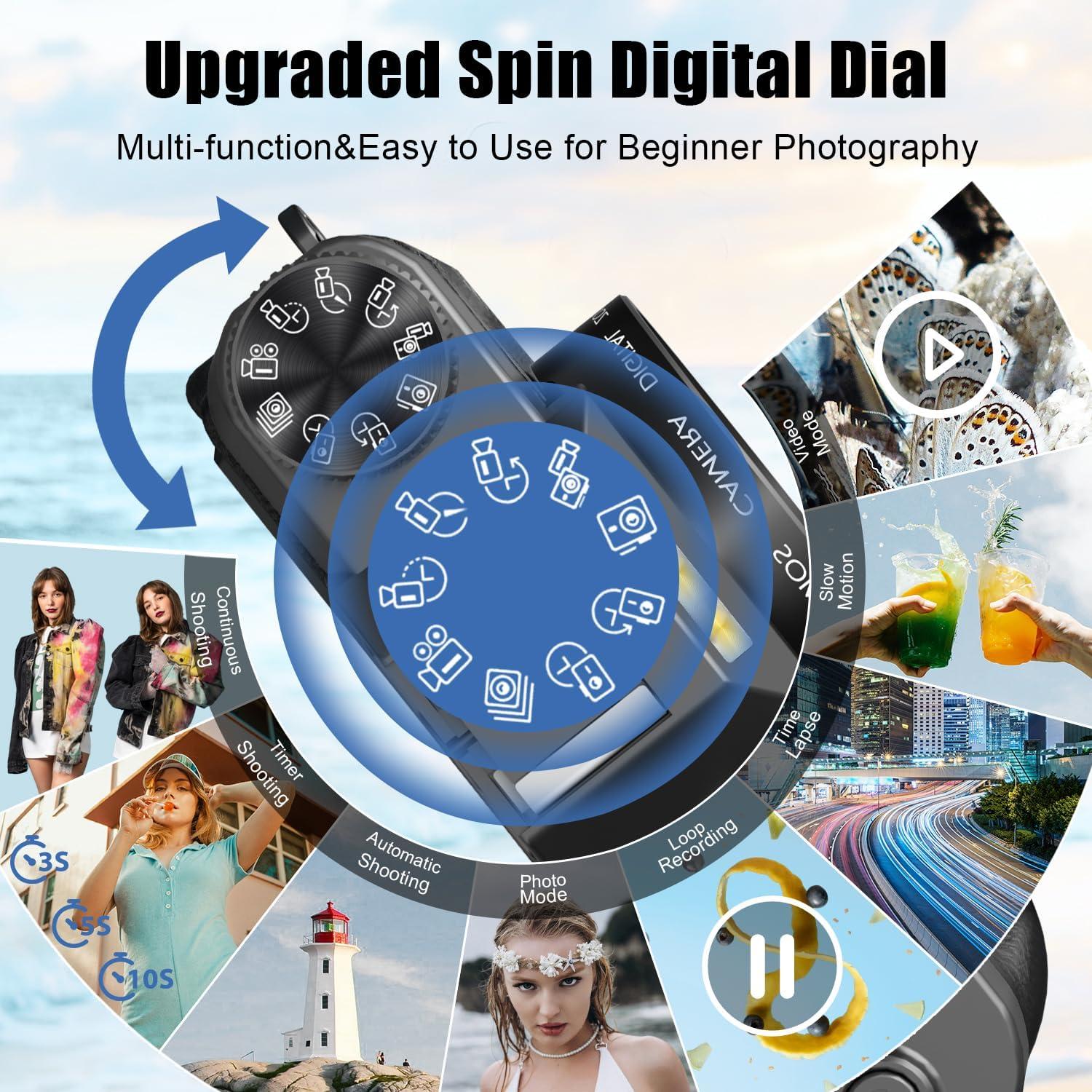 Cámara Digital 6K WIKICO WD02 64MP Zoom 16X Pantalla 3"