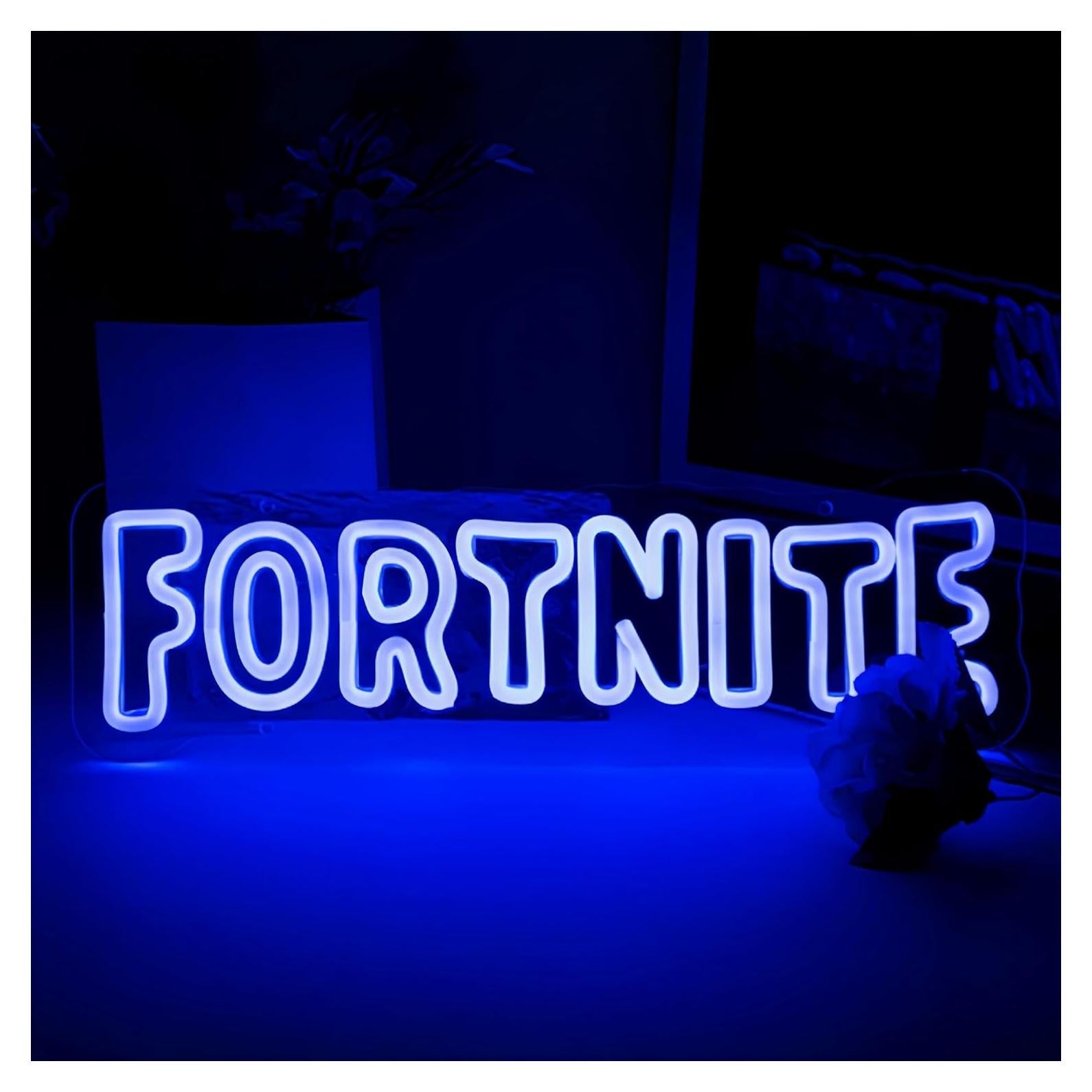 Luz de Neón Gamer JMIVHYE LED Azul 34.8x10.9cm USB