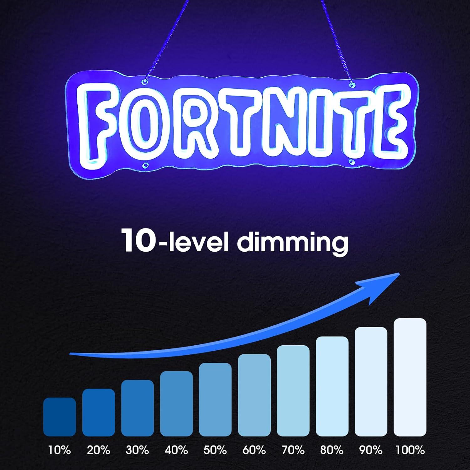 Luz de Neón Gamer JMIVHYE LED Azul 34.8x10.9cm USB