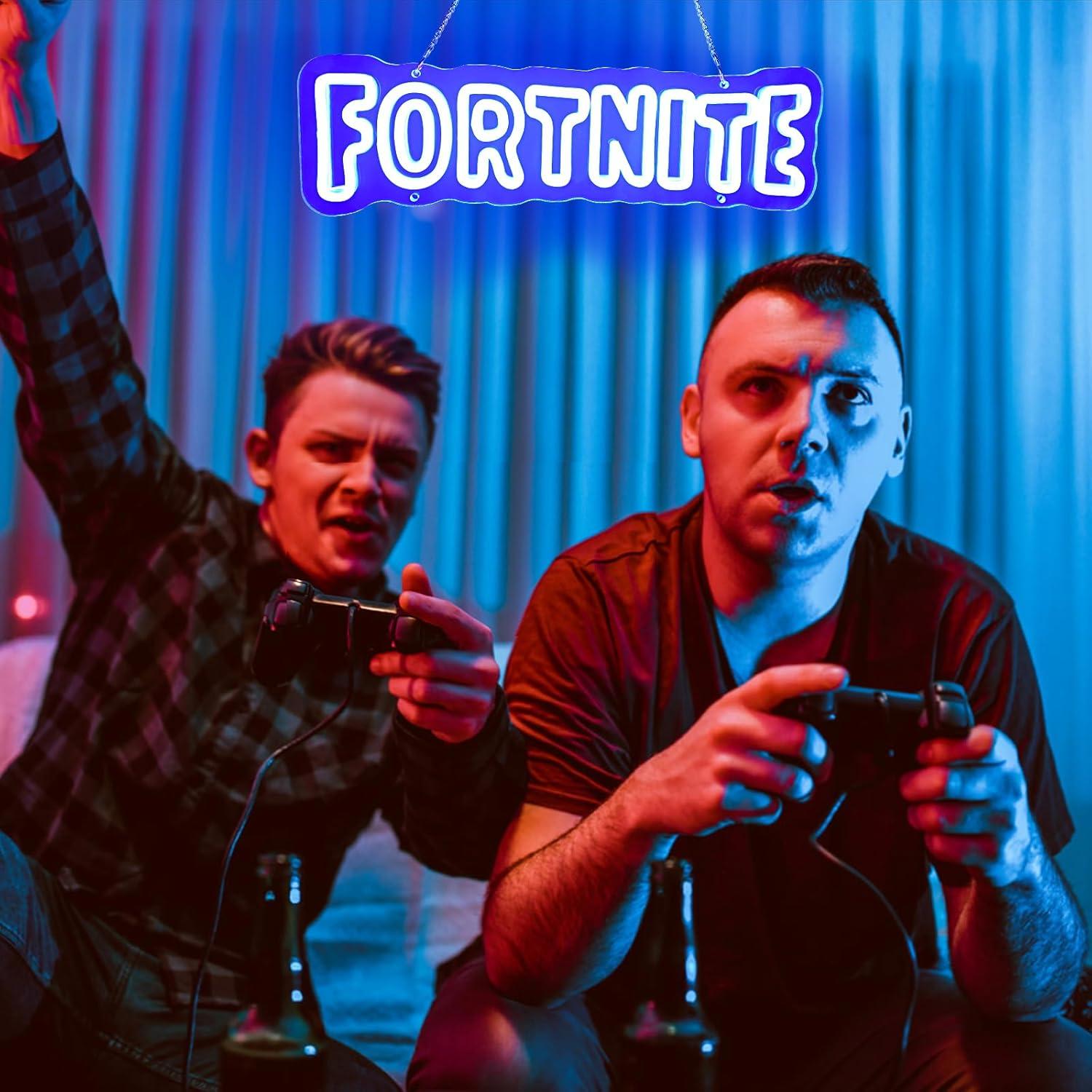 Luz de Neón Gamer JMIVHYE LED Azul 34.8x10.9cm USB