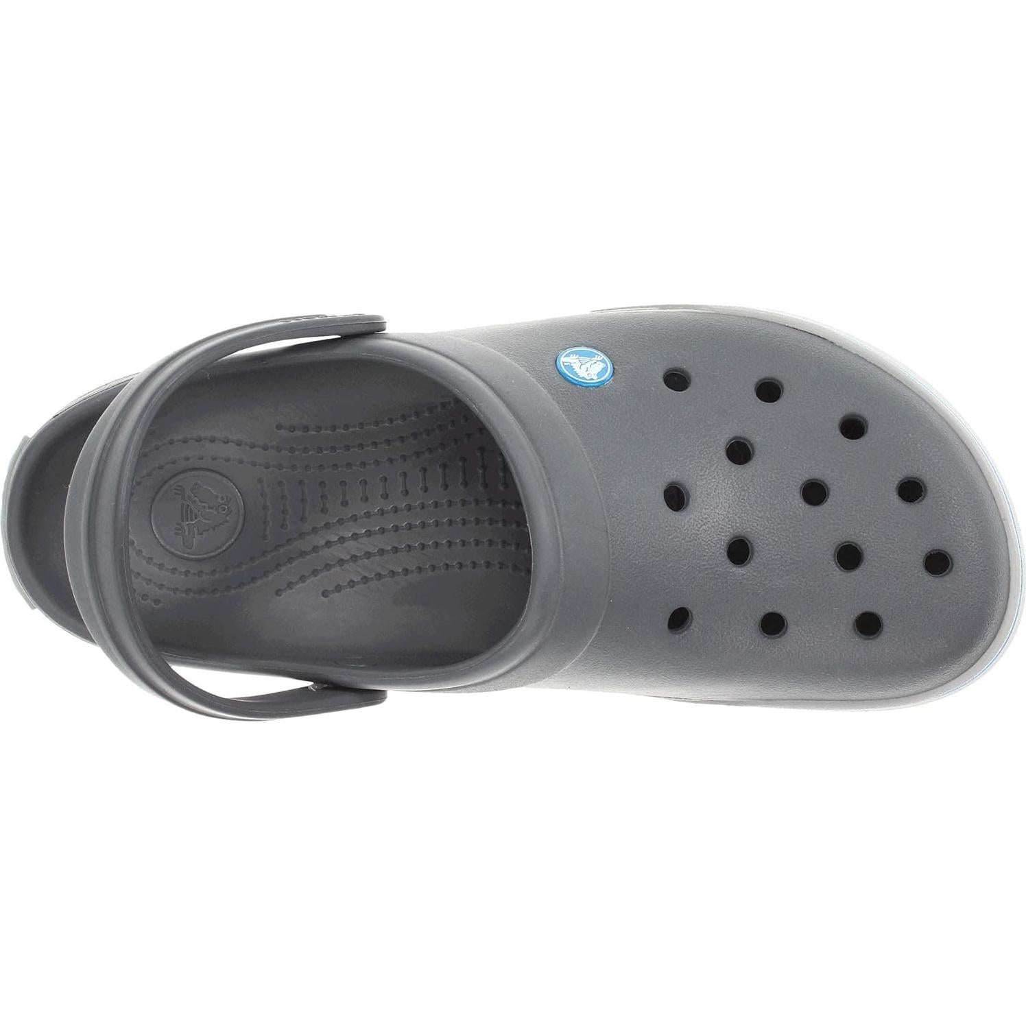 Crocs Unisex Crocband II Clog Carbon/Gris Claro Talla 6/4