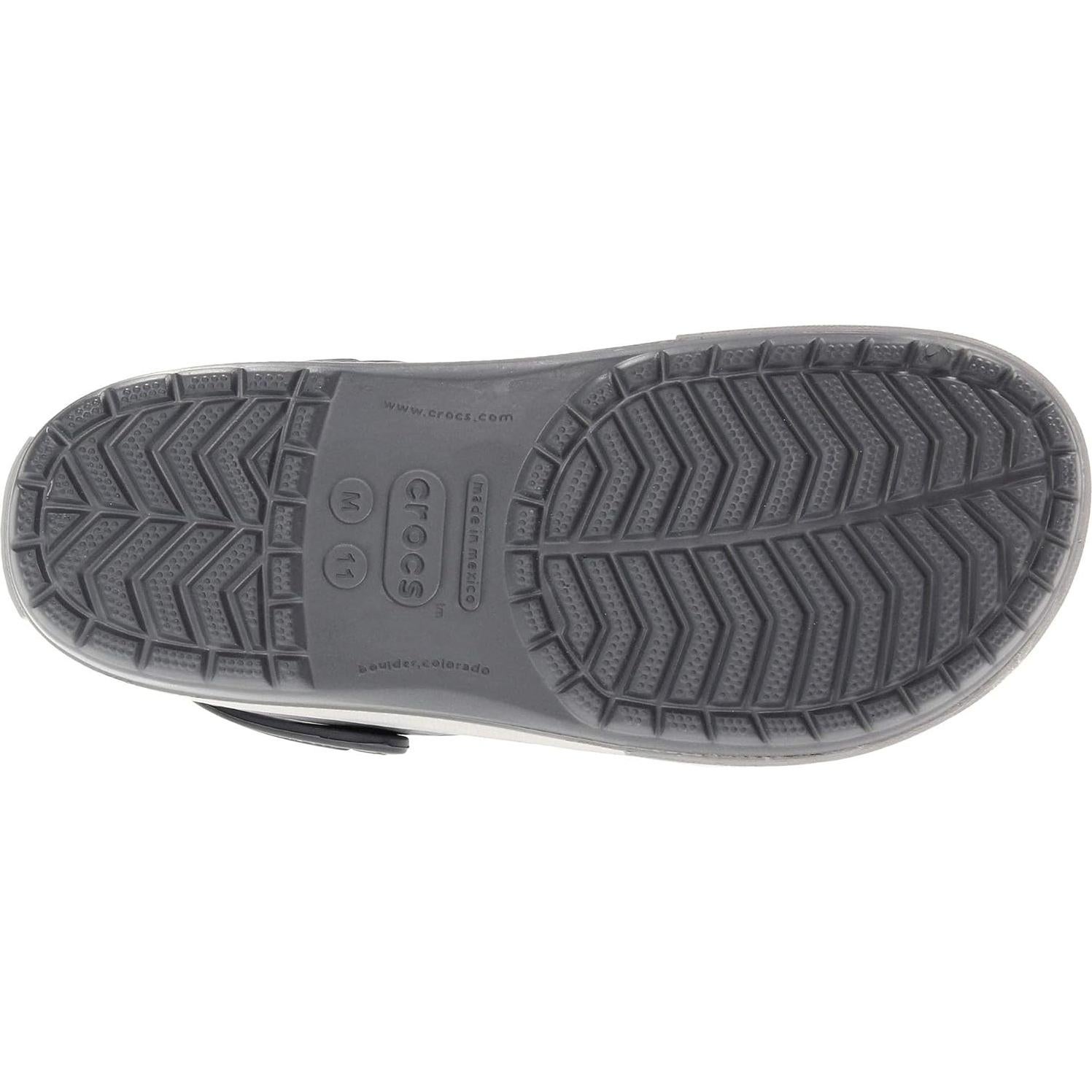 Crocs Unisex Crocband II Clog Carbon/Gris Claro Talla 6/4