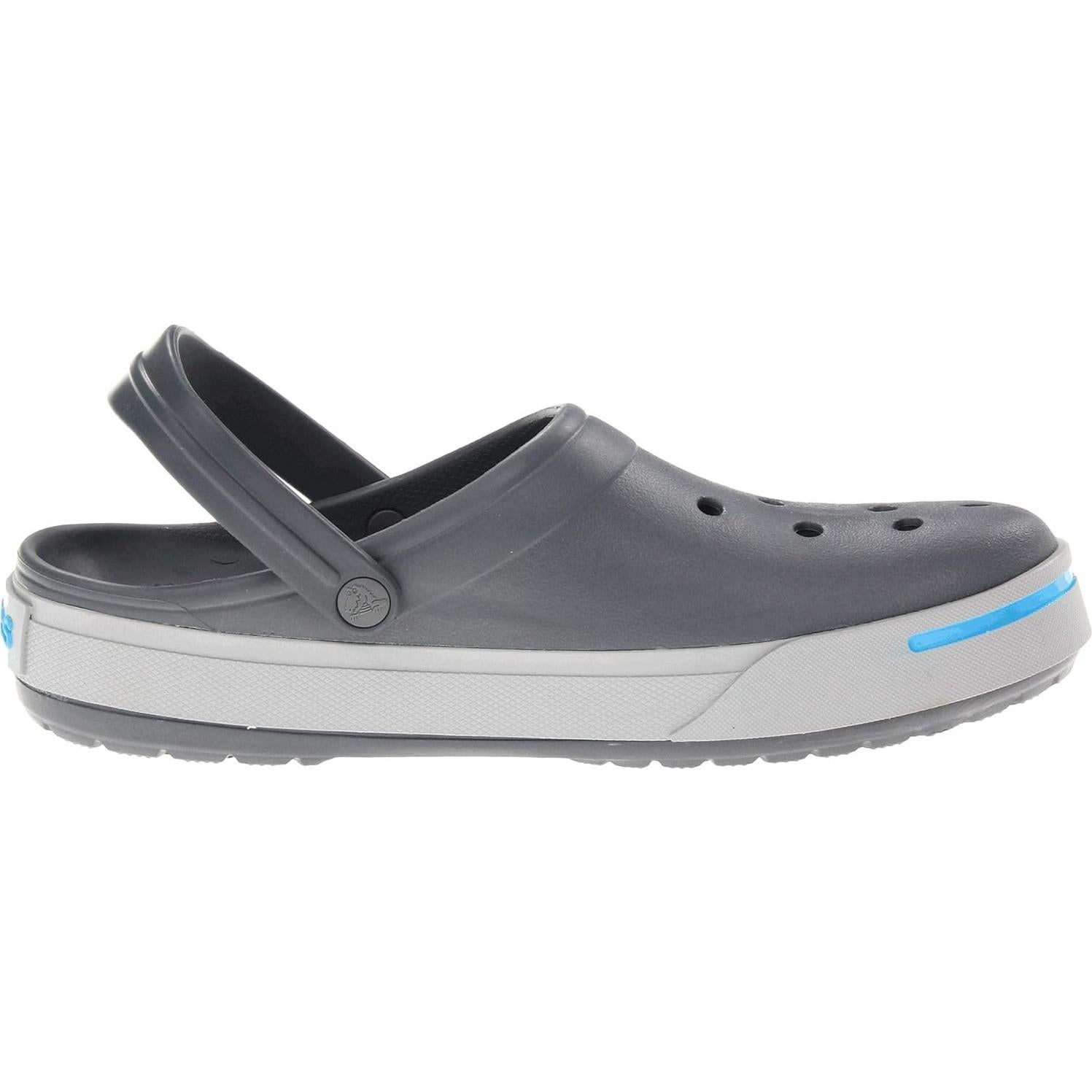 Crocs Unisex Crocband II Clog Carbon/Gris Claro Talla 6/4