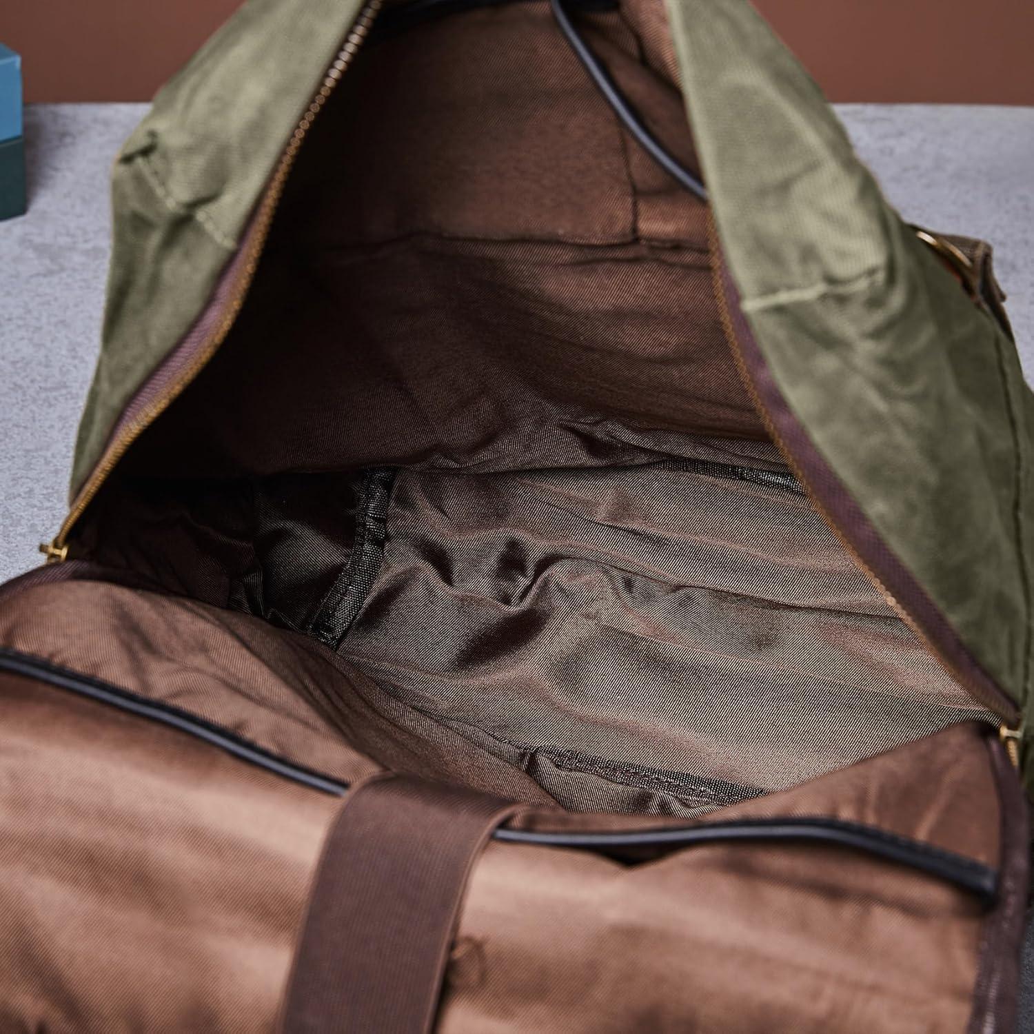 Mochila de Lona Impermeable Vintage BTBP011 para Laptop 15.6"