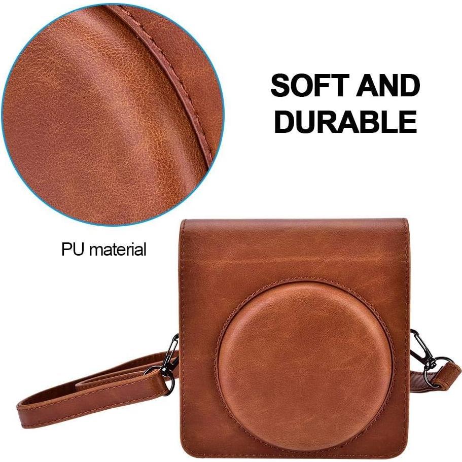 Funda de Cámara Vintage Yoidesu para SQ 6 - Cuero PU Marrón