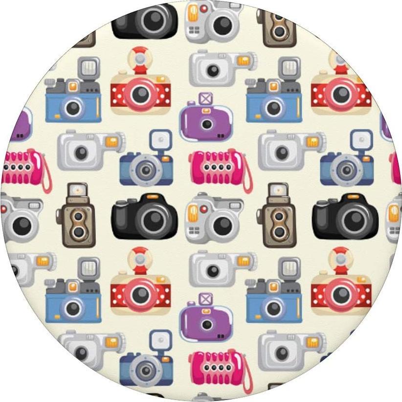 PopSocket Agarre Intercambiable Patrón Cámara Vintage