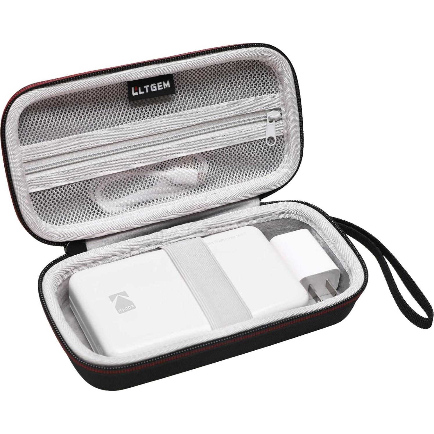 Funda LTGEM para KODAK Mini 2 / Mini Shot 2 Retro, Negro y Gris