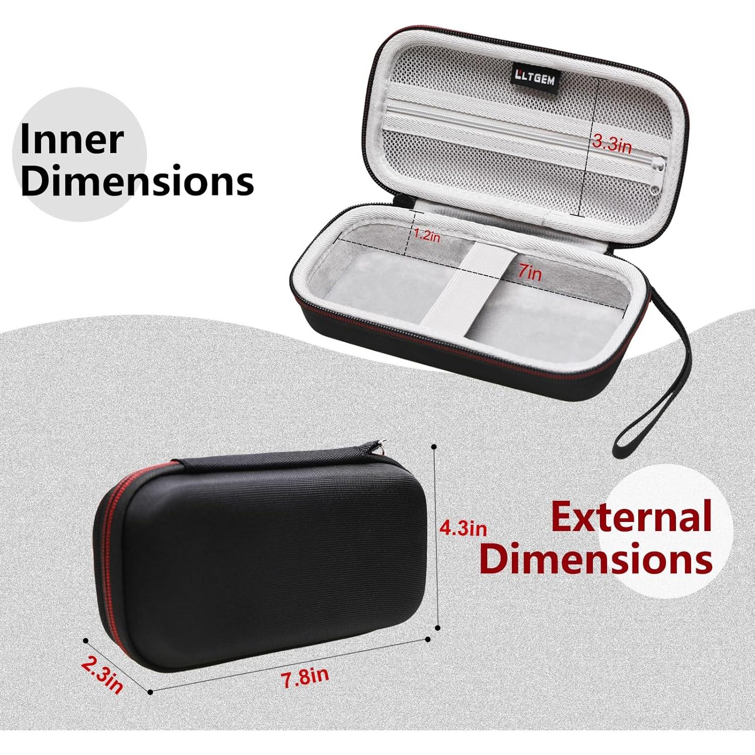 Funda LTGEM para KODAK Mini 2 / Mini Shot 2 Retro, Negro y Gris