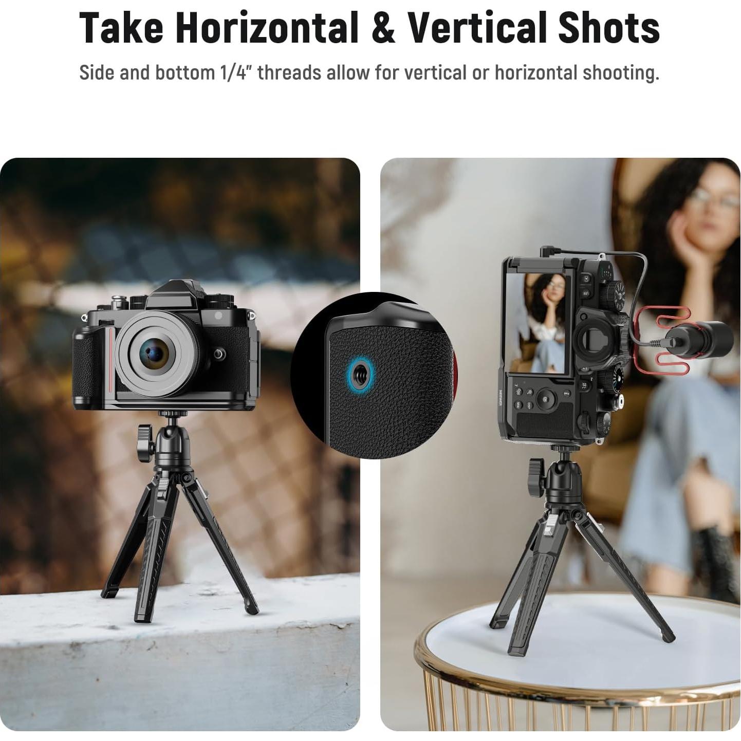 Mango en L NEEWER Zf para Nikon Zf con Tapa de Aluminio