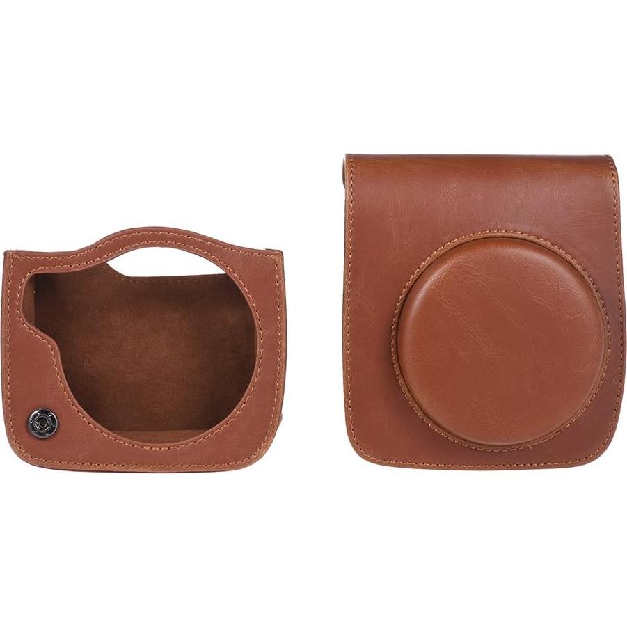 Bolsa de cámara Andoer para Fujifilm Instax Mini 90 - Marrón