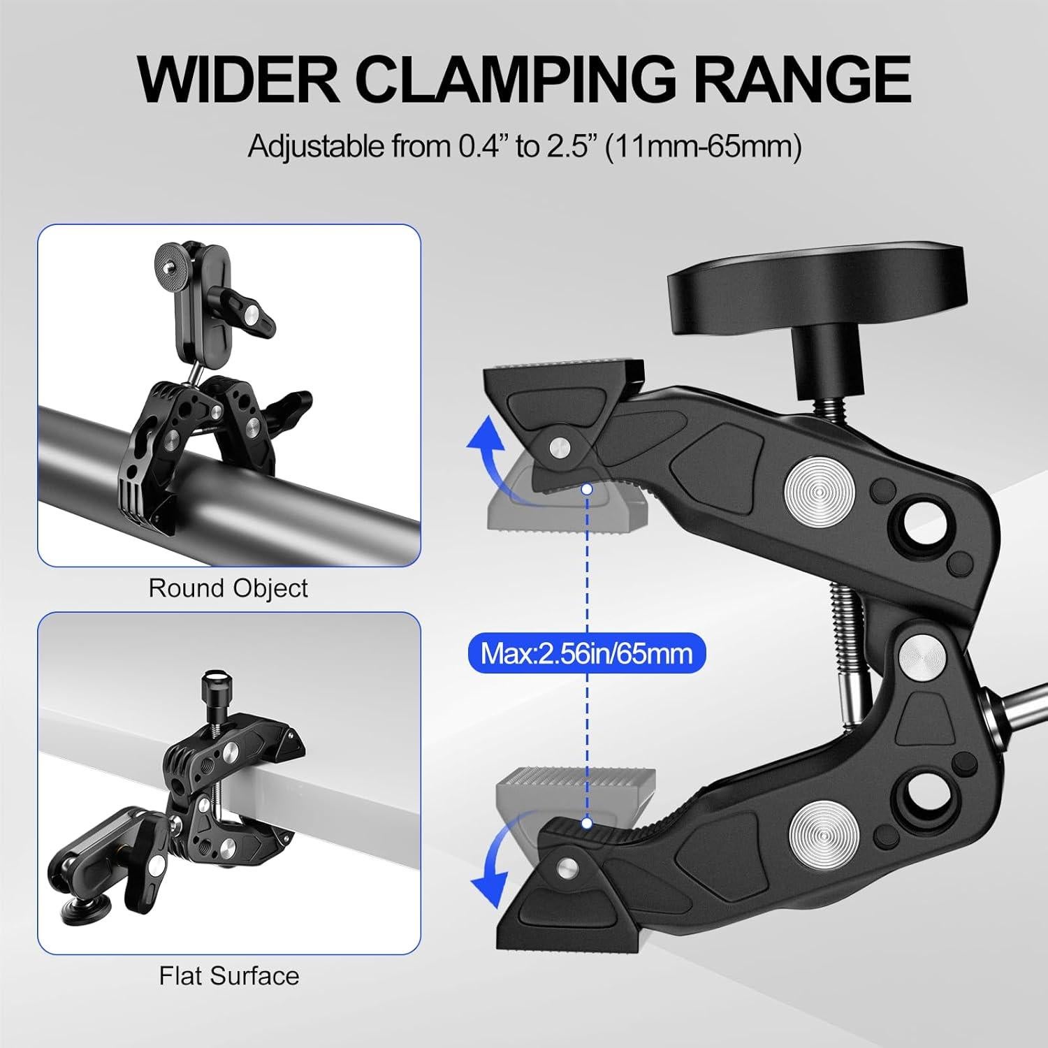 Soporte de Cámara Super Clamp Fotoumgl con Brazo Mágico 360°