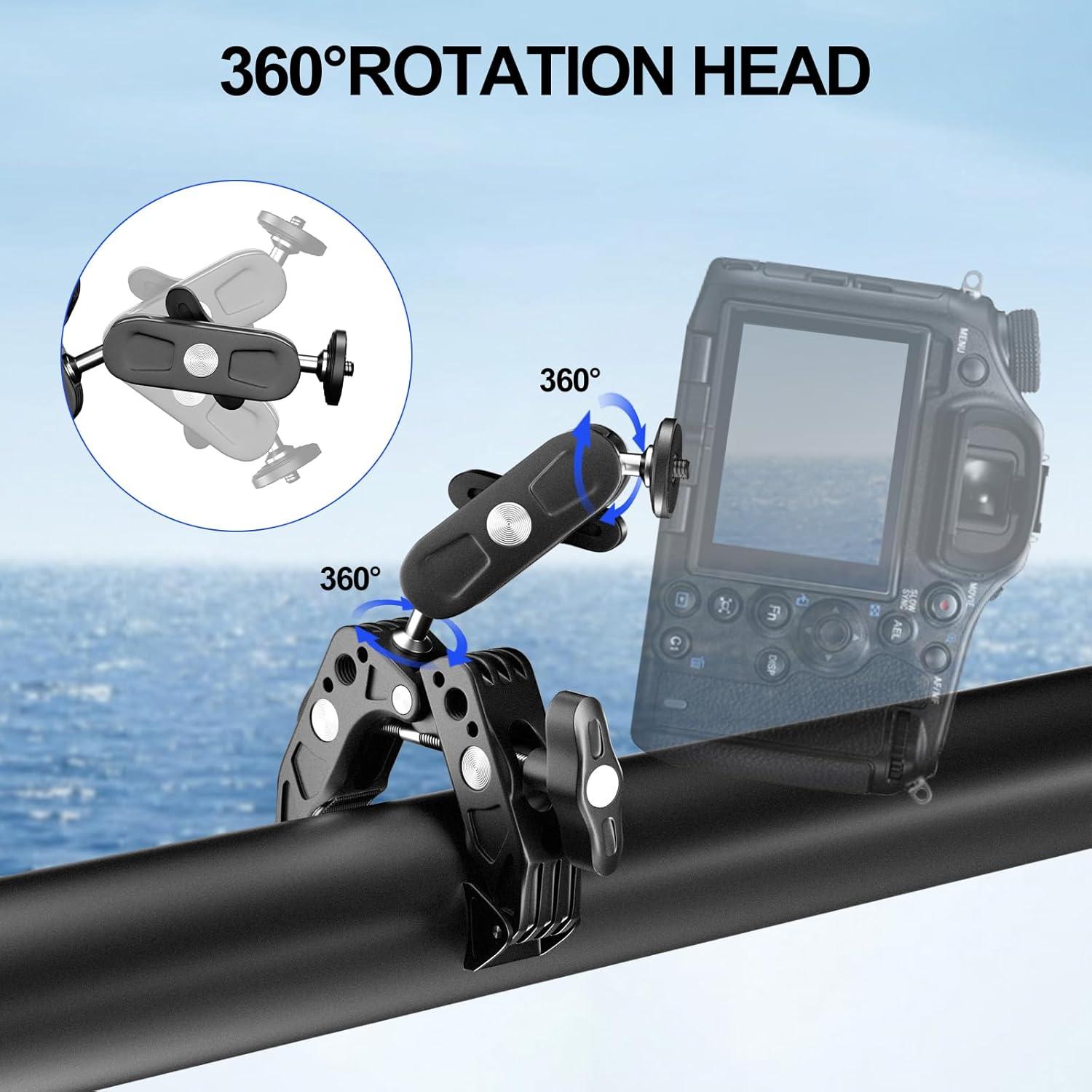 Soporte de Cámara Super Clamp Fotoumgl con Brazo Mágico 360°