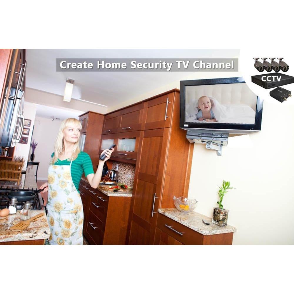 Adaptador HDMI a Coaxial AoeSpy - Convertidor RF VHF para TV