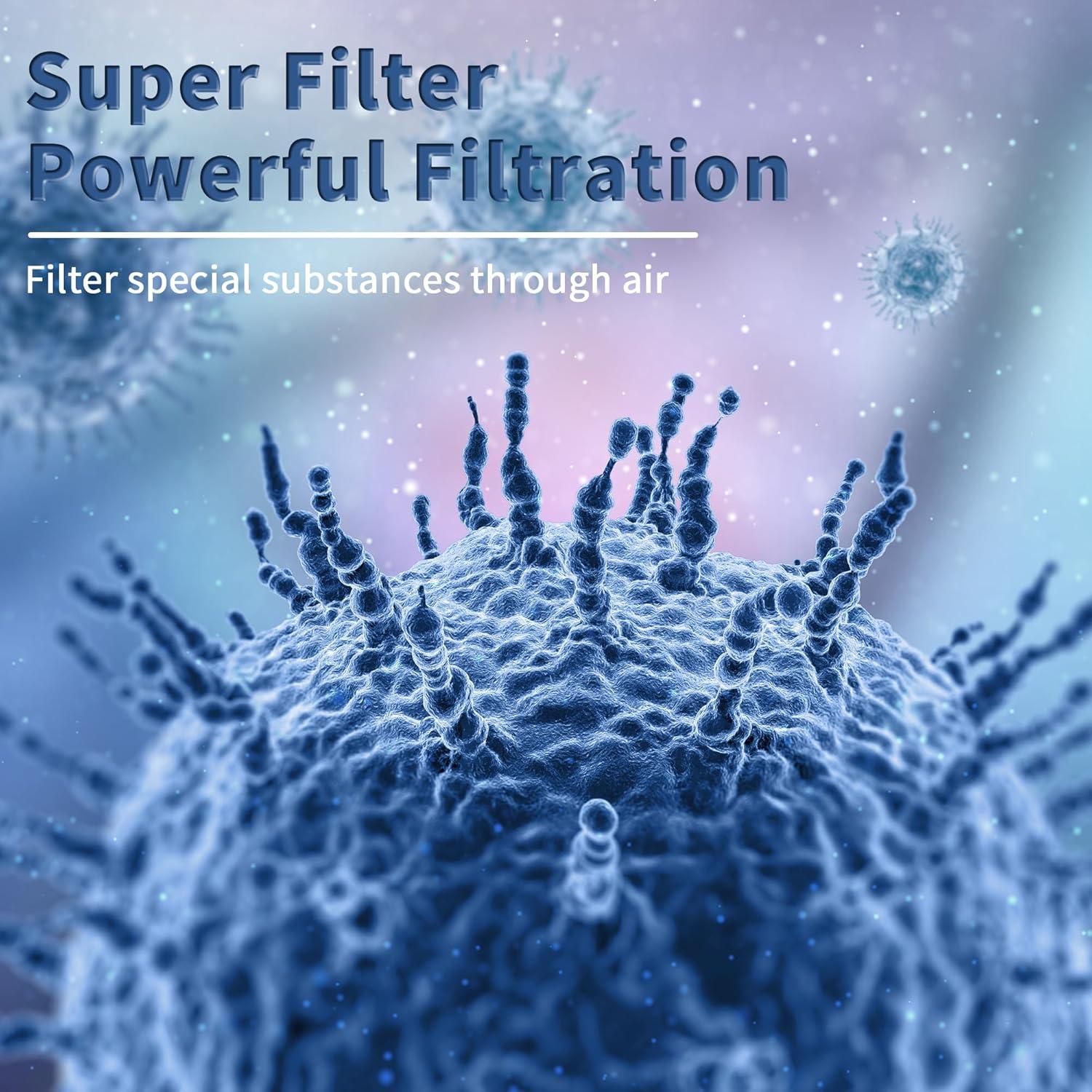 Filtro Pre A Funmit HRF-A200 para Purificador Honeywell HPA200 - 6 Piezas