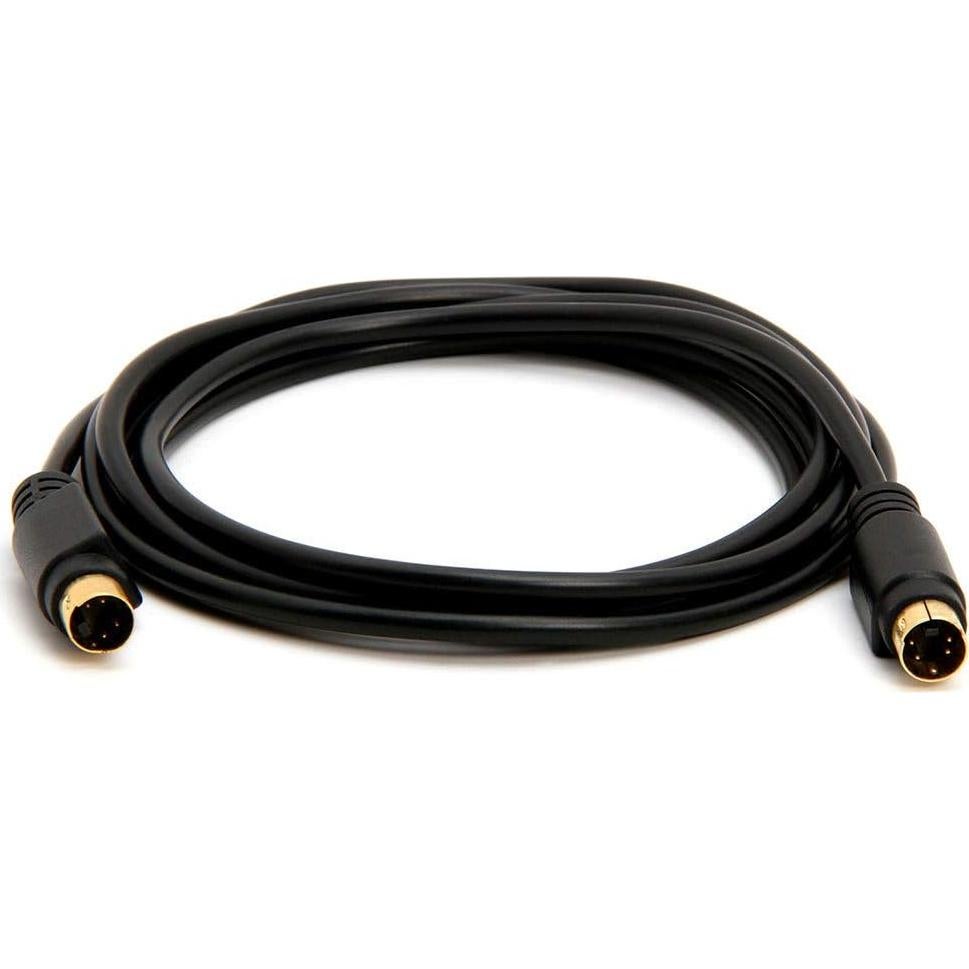 Cable S-Video 1ra Opción 1.8m Baño de Oro Alta Velocidad