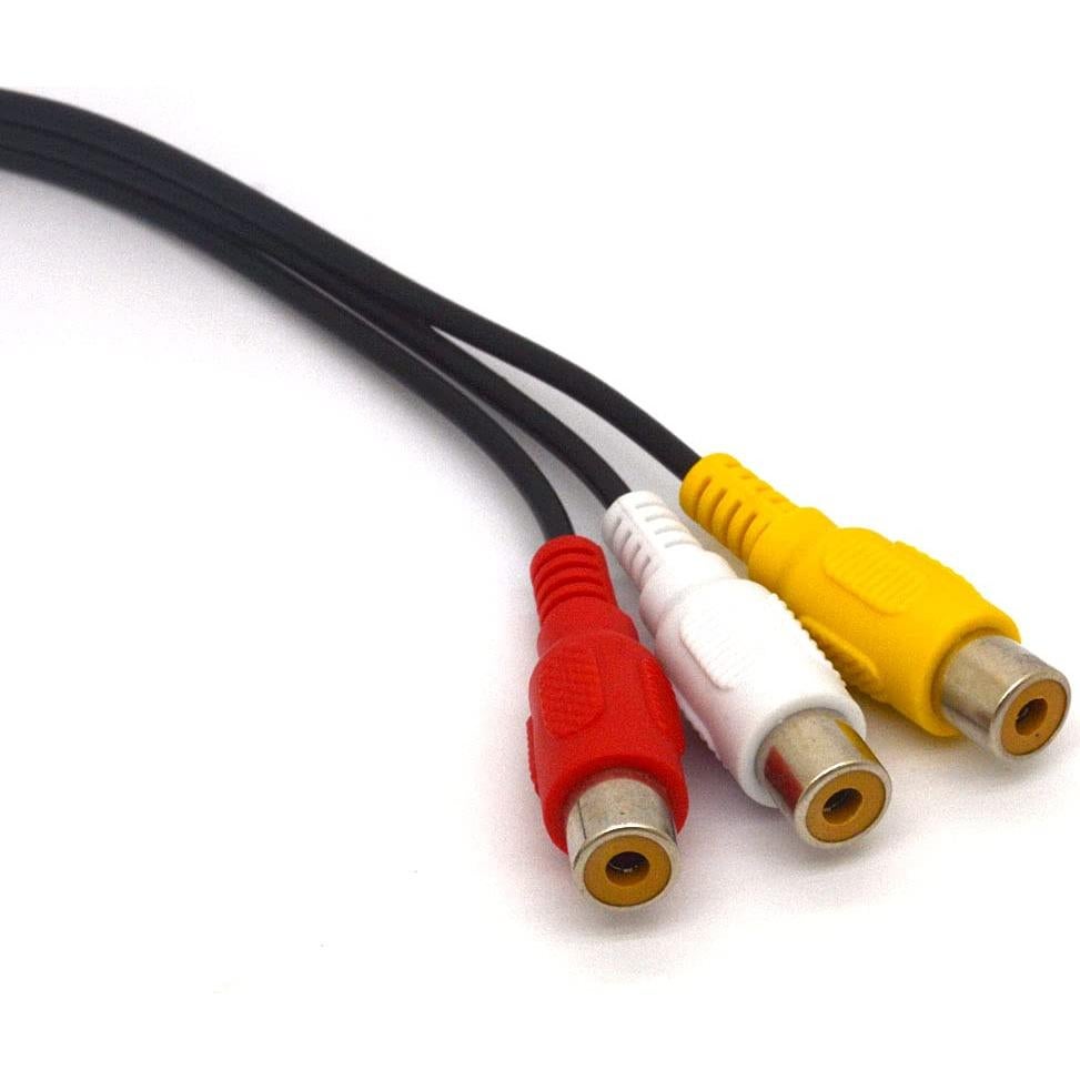 Cable USB a 3 RCA 1.5m PIIHUSW Adaptador AV Audio Video