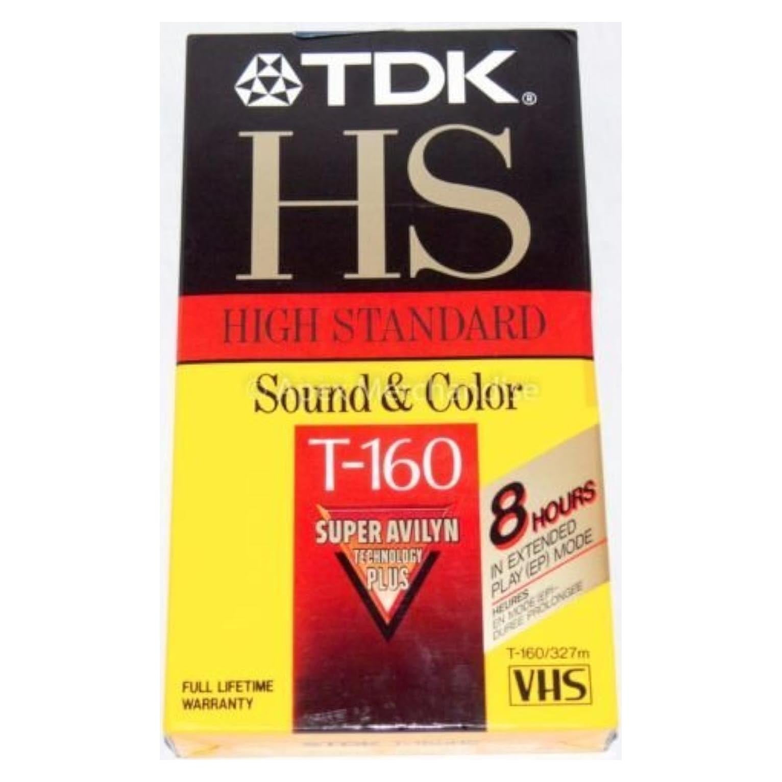 Videocinta VHS TDK Life On Record 30540 2.67 Horas