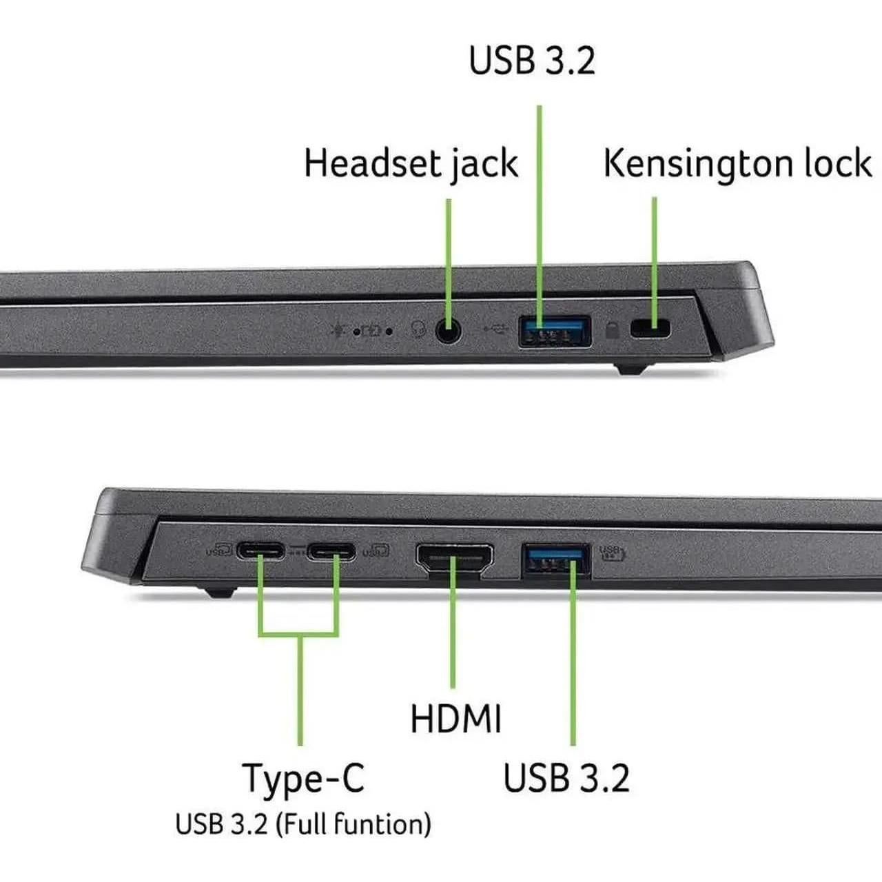 Laptop Acer Aspire 15.3" WUXGA Intel i5 32GB RAM 2TB SSD
