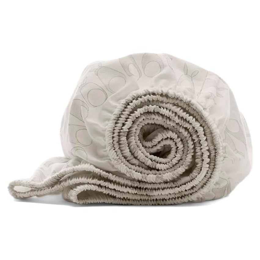 Sábana Ajustable para Cuna Boll & Branch Cottontail 100% Algodón