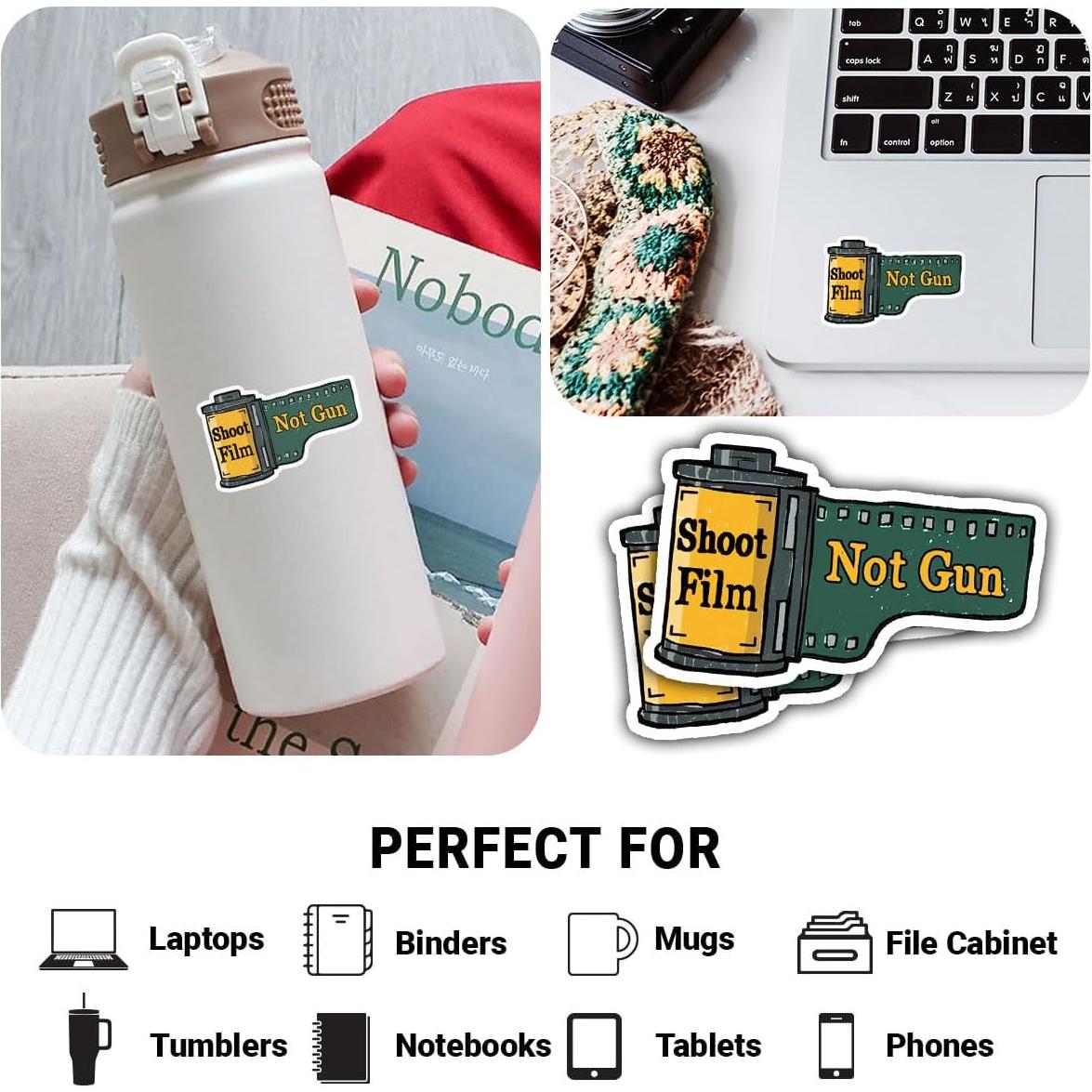 Calcomanías de Seguridad Piratify 3 Pcs Impermeables UV