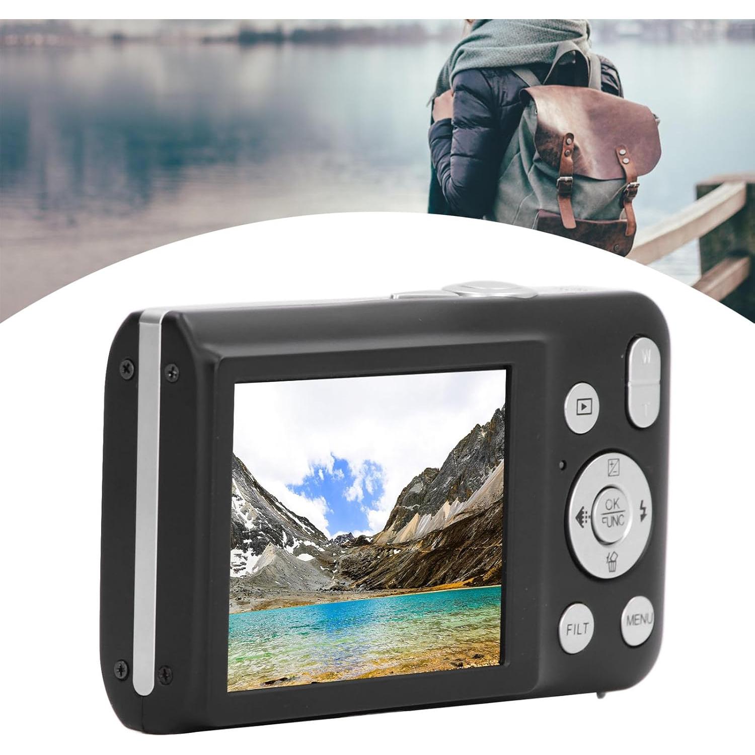 Cámara Digital 8K Dpofirs 68MP Pantalla 2.7" Zoom 16X