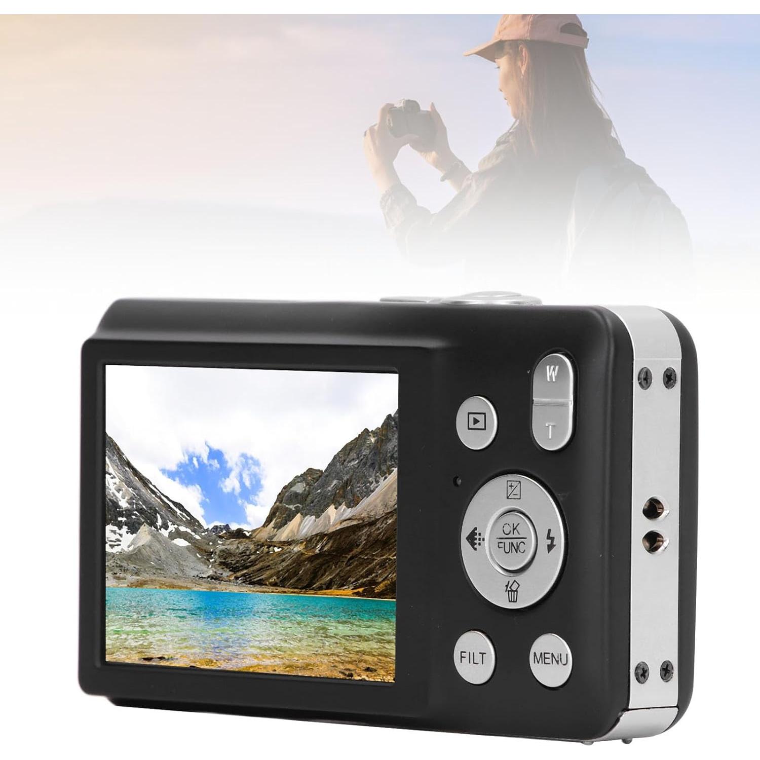 Cámara Digital 8K Dpofirs 68MP Pantalla 2.7" Zoom 16X