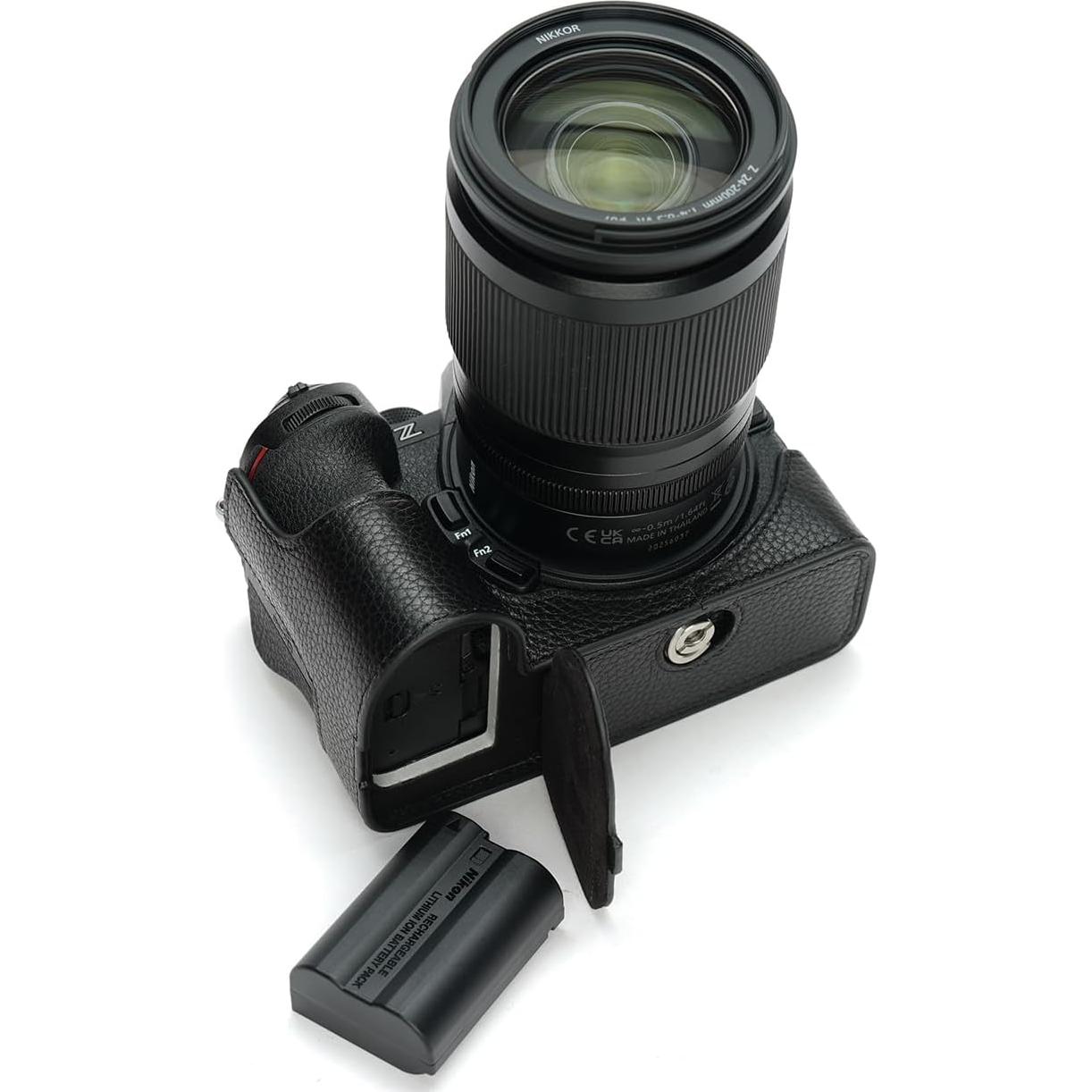 Funda de cámara BMAOLLONGB para Nikon Z5 II - Cuero Genuino