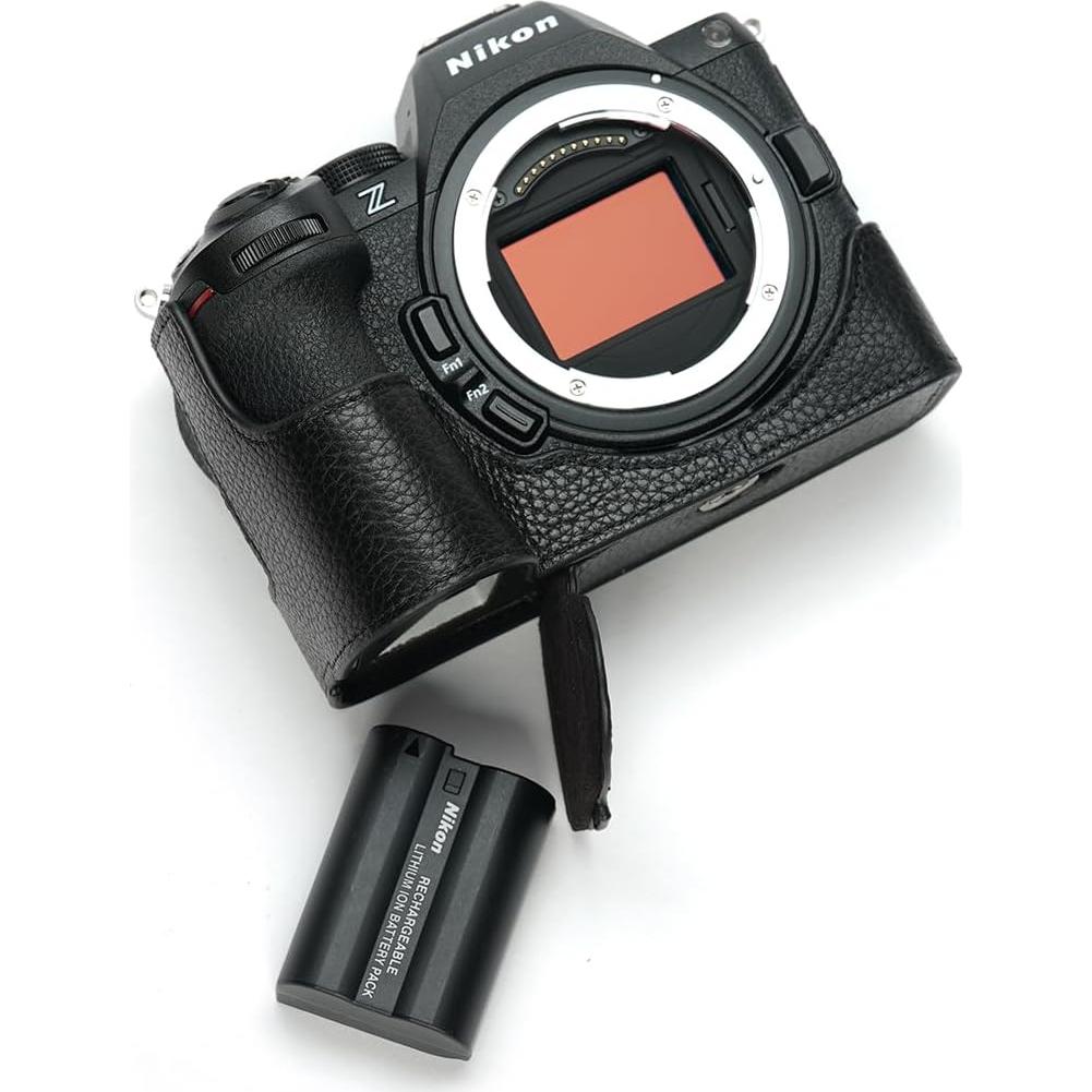 Funda de cámara BMAOLLONGB para Nikon Z5 II - Cuero Genuino