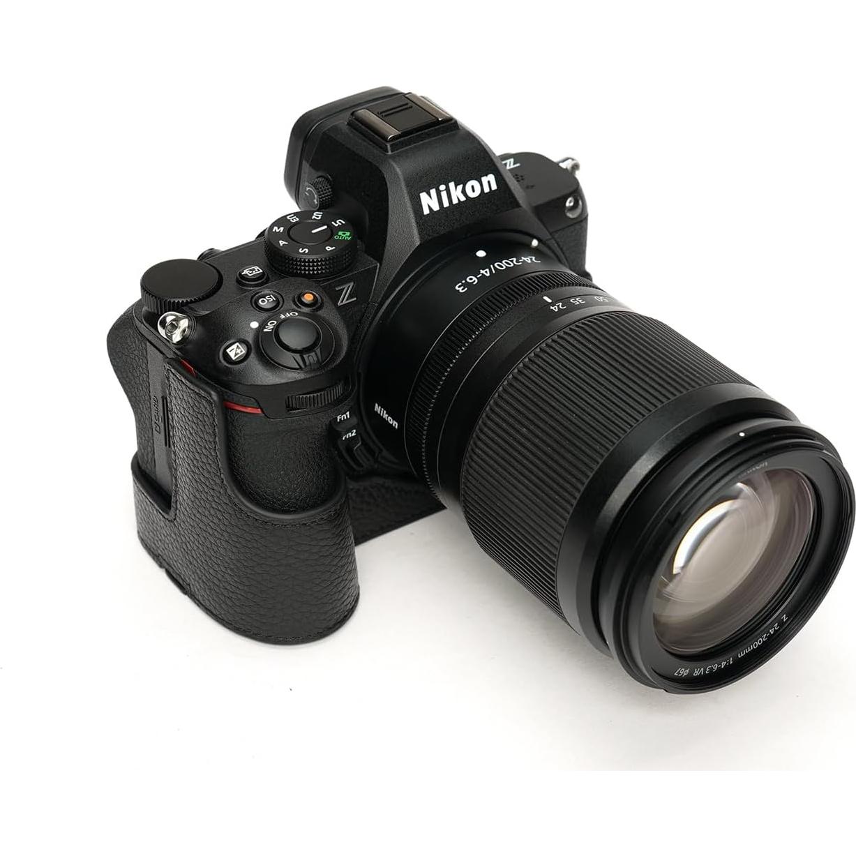 Funda de cámara BMAOLLONGB para Nikon Z5 II - Cuero Genuino