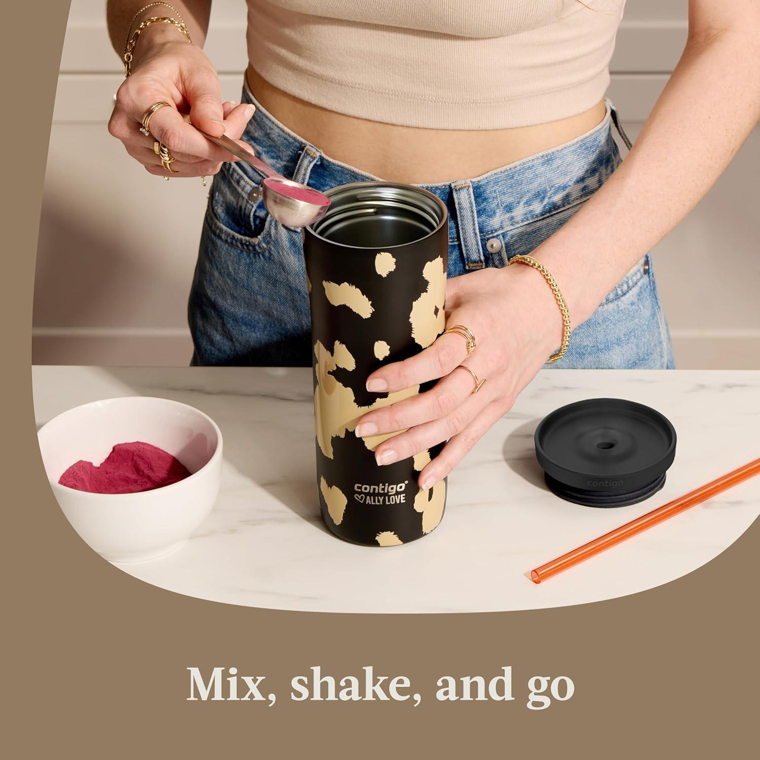 Vaso de Acero Inoxidable Contigo Ally Love 24oz Regaliz