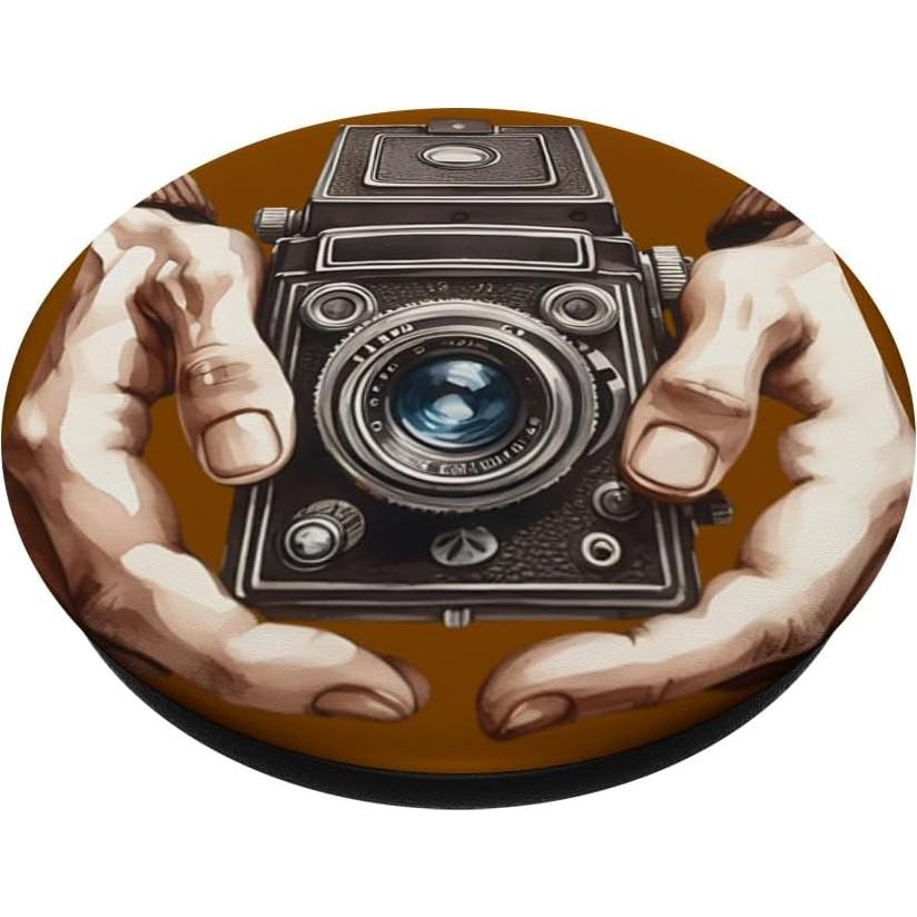 PopSockets Adhesivo PopGrip Vintage Cámara Fotografía