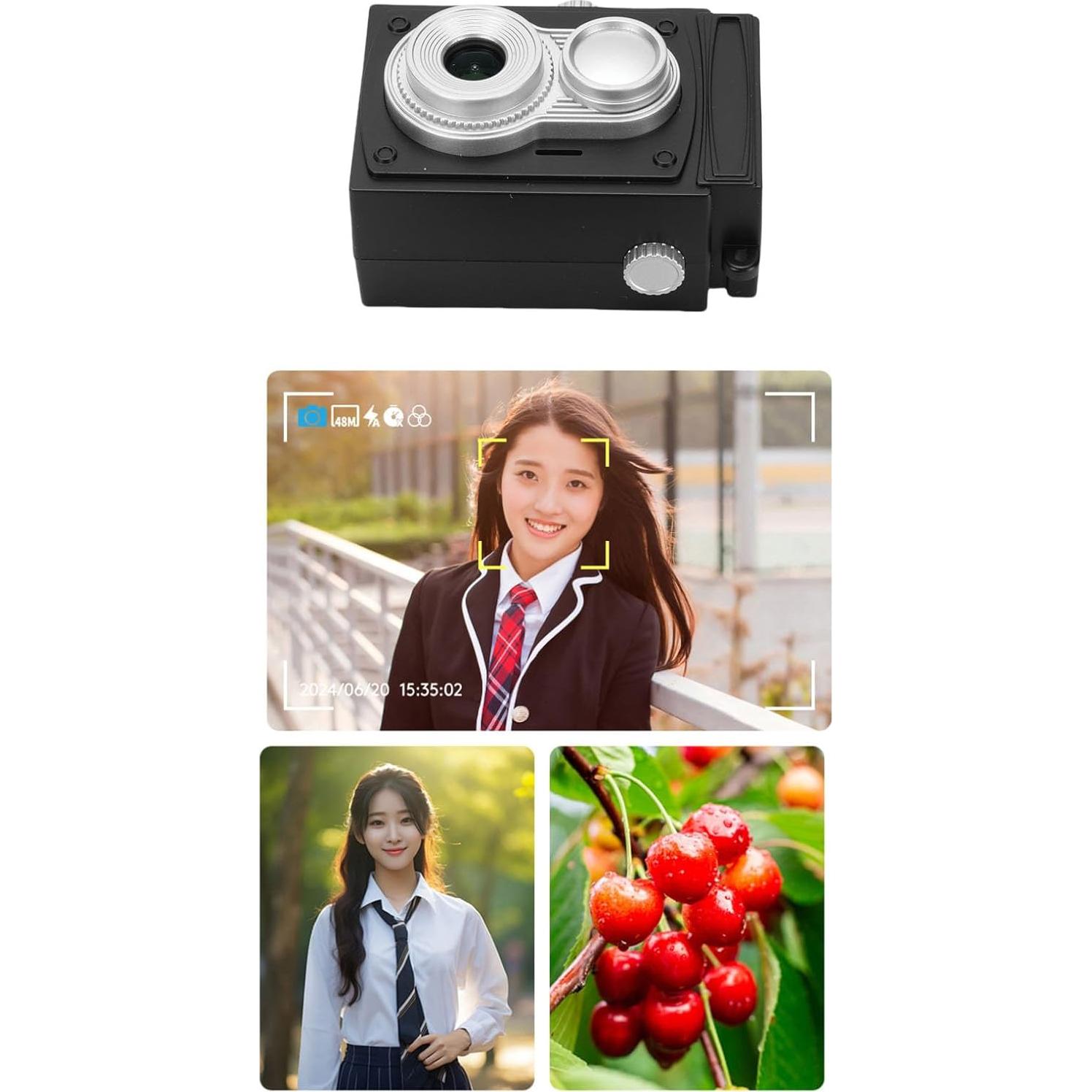 Cámara Digital Retro 2MP LICAEVEY 1080P HD Compacta