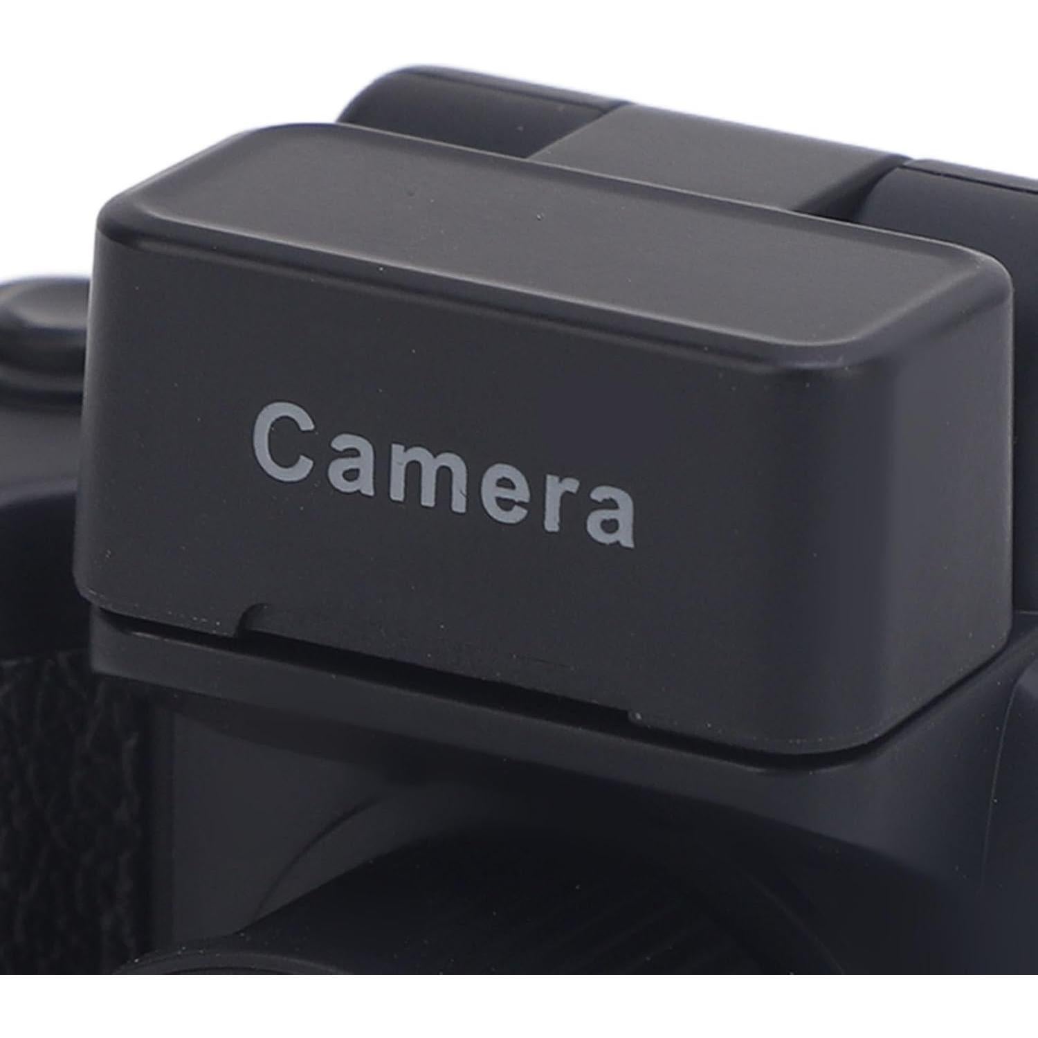 1080P Digital Camera, Compact Small Vintage Camera with 480mAh External Battery, Flashlight, Vlogging Camera for Beginner