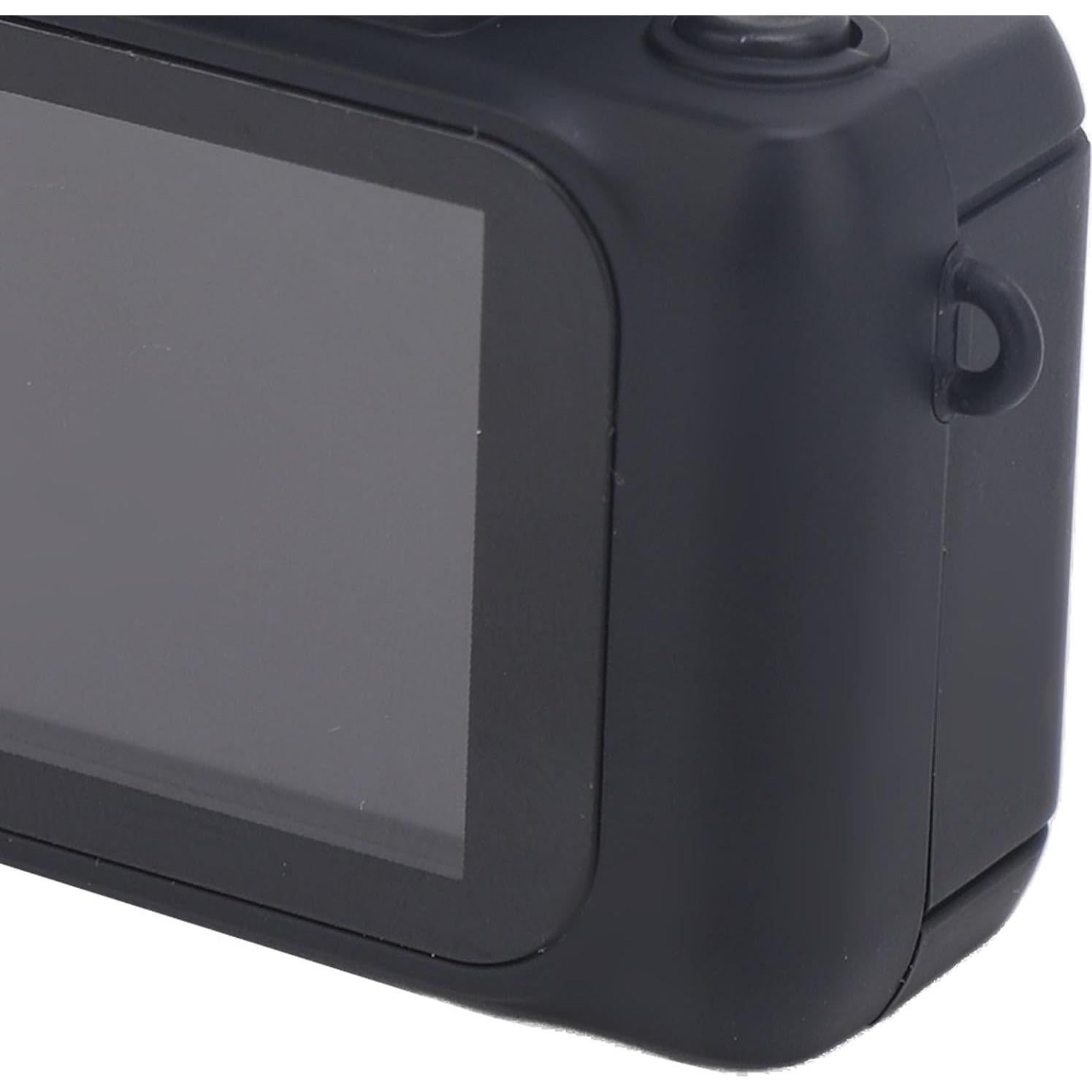 1080P Digital Camera, Compact Small Vintage Camera with 480mAh External Battery, Flashlight, Vlogging Camera for Beginner