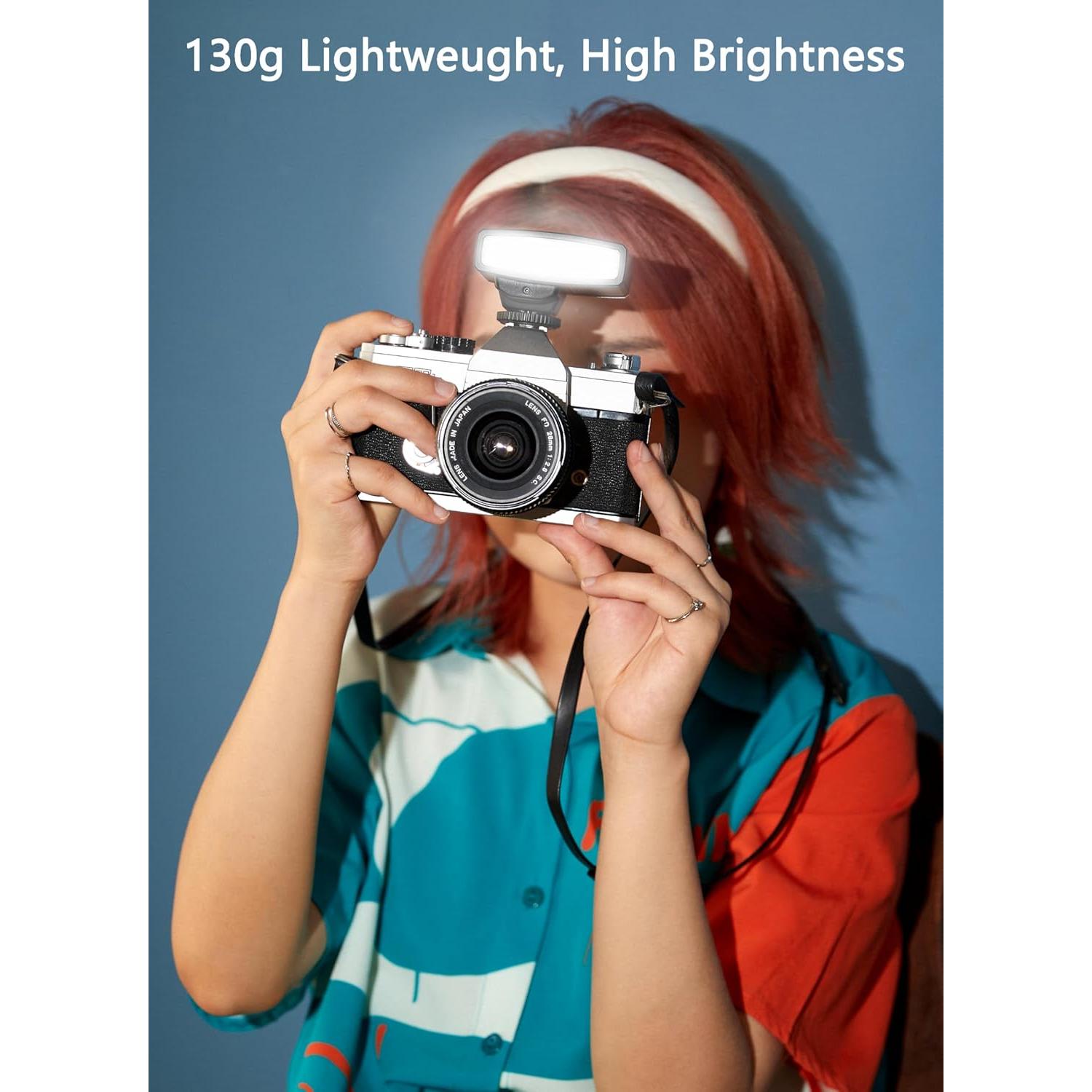 Flash Retro Godox Lux Junior GN12 6000K para Cámaras DSLR