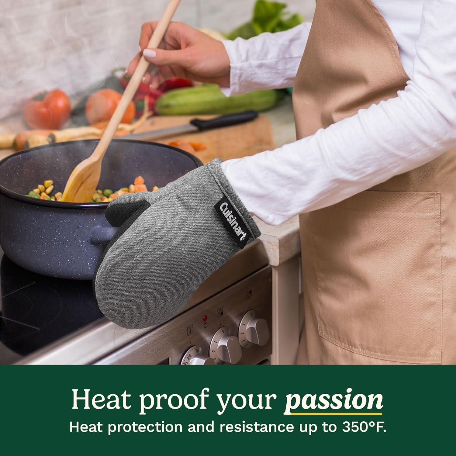 Guantes de Horno Cuisinart Mini Neopreno Antideslizante 17.78x13.97cm