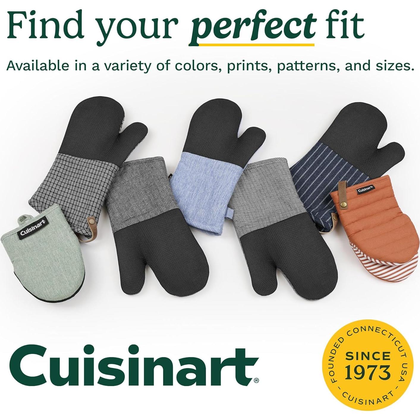 Guantes de Horno Cuisinart Mini Neopreno Antideslizante 17.78x13.97cm