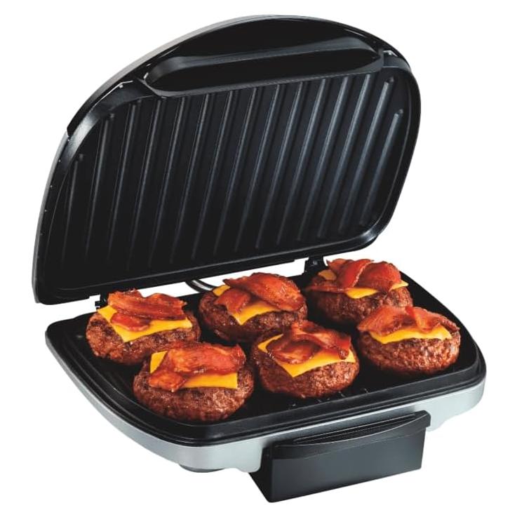 Parrilla Eléctrica Interior Hamilton Beach 6 Porciones 1200W