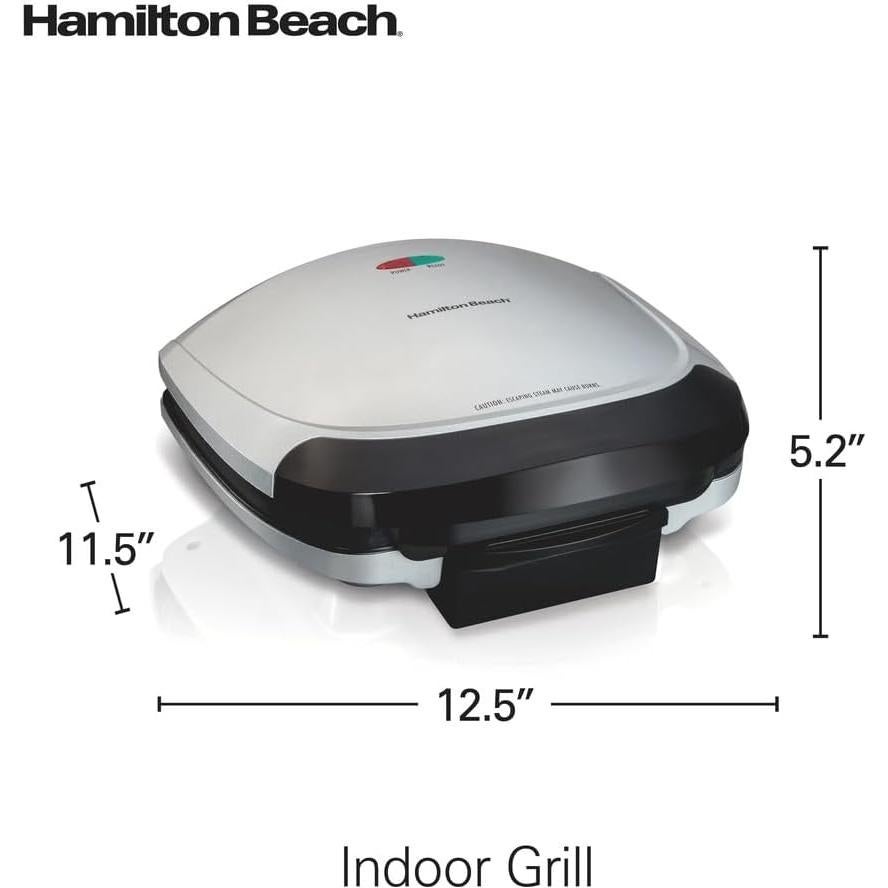 Parrilla Eléctrica Interior Hamilton Beach 6 Porciones 1200W
