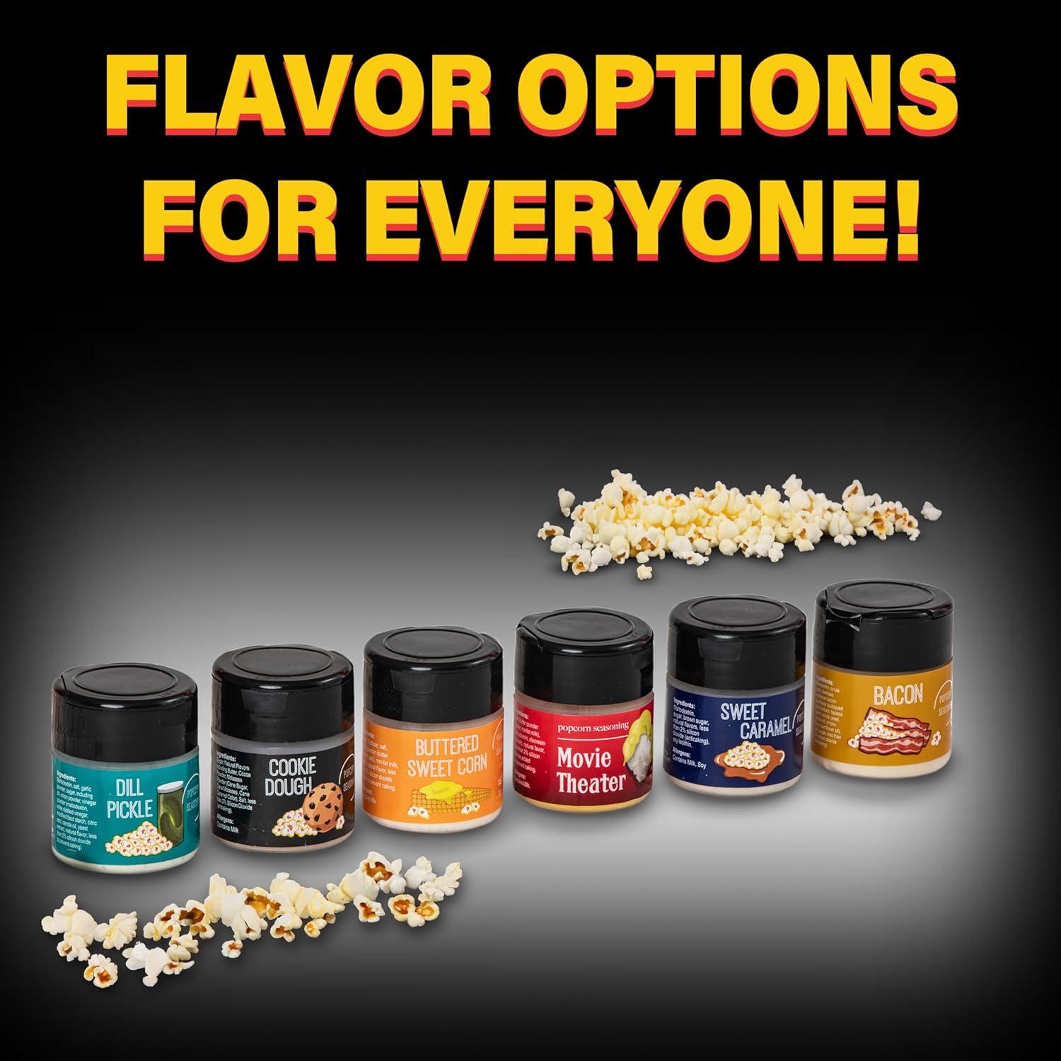 Paquete de Sazonadores de Palomitas Wabash Valley Farms - 6 Sabores