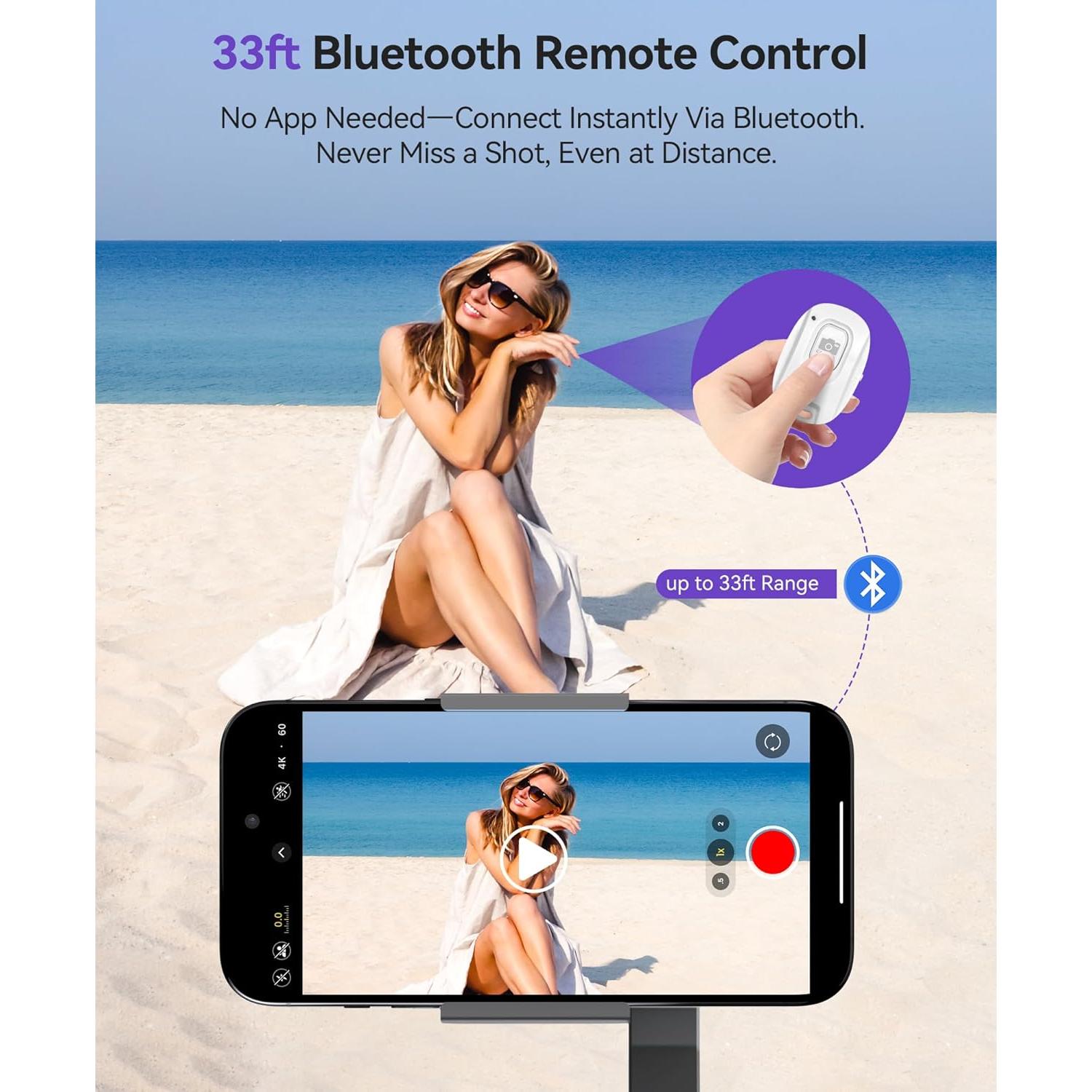 Monitor de Vlog Selfie Magnético NELLO 10.2cm 4K 60fps