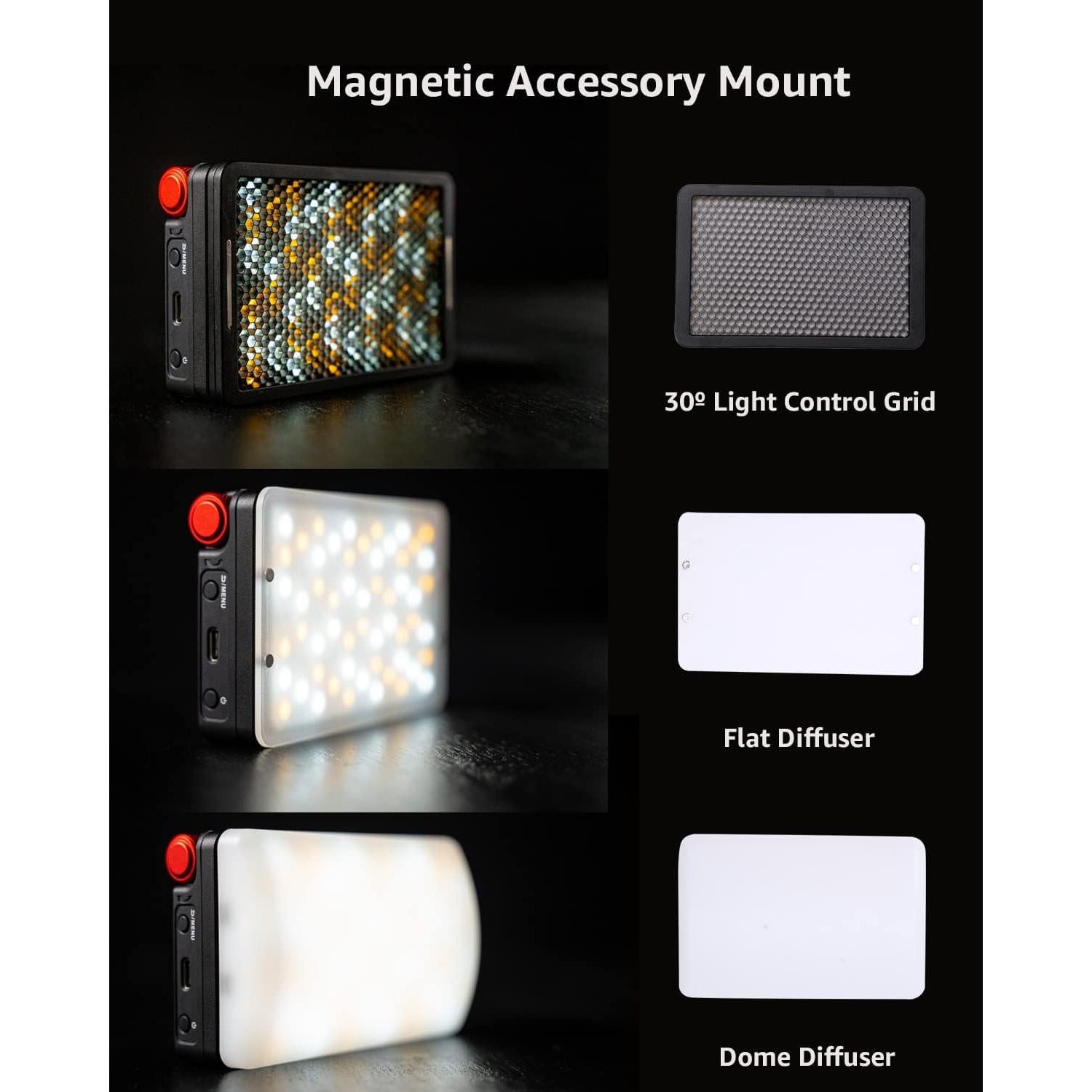 Luces LED RGBWW Aputure MC Pro, Panel Mini 5W, IP65