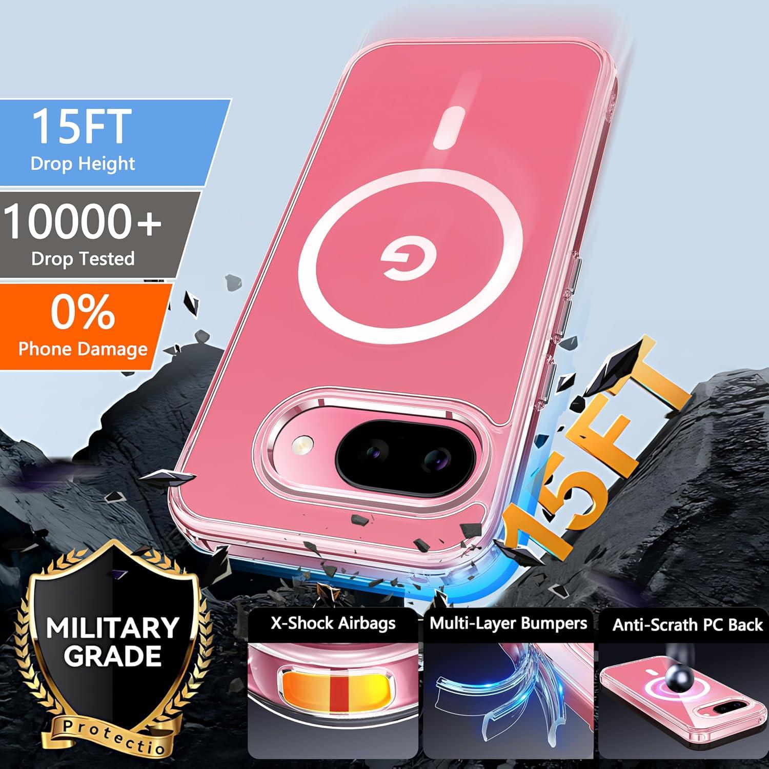 Funda Magnética Transparente Oneagle para Google Pixel 9a