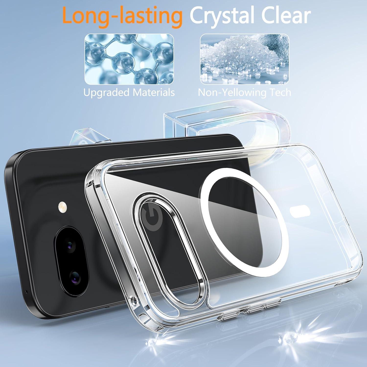 Funda Magnética Transparente Oneagle para Google Pixel 9a